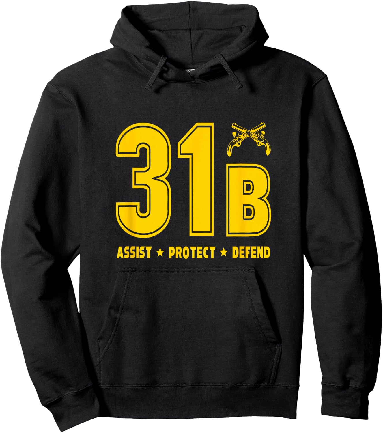 31 Bravo Military Police Army Hoodie - Hoodie | Black