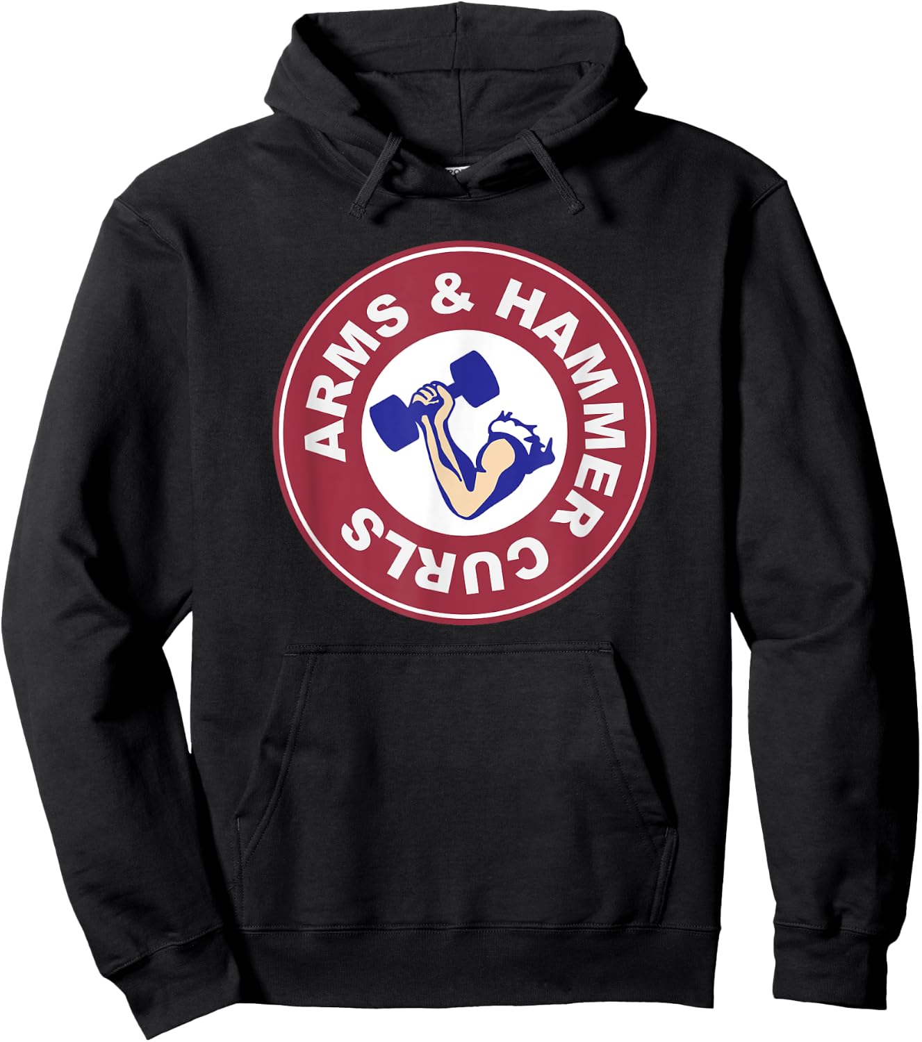 Arms & Hammer Curls Hoodie - Hoodie | Black