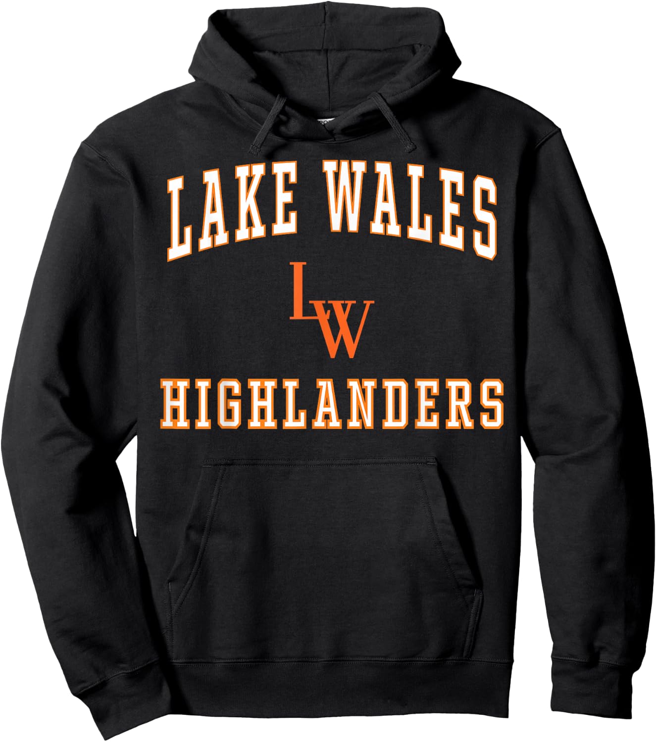 Lake Wales High School Highlanders C1 Hoodie - Hoodie | Black