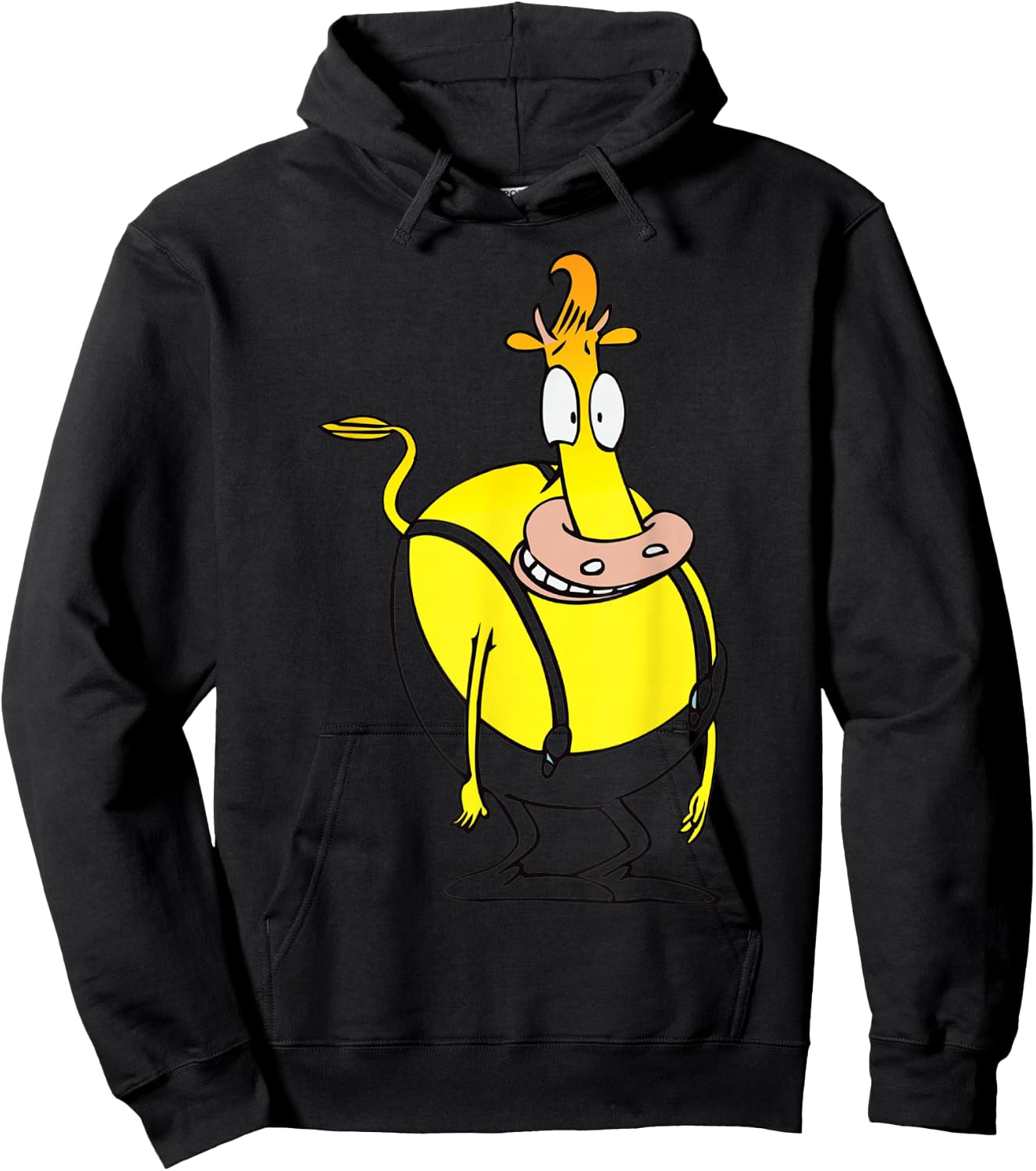 Nickelodeon Rocko's Modern Life Character Heffer Wolfe Hoodie - Hoodie | Black
