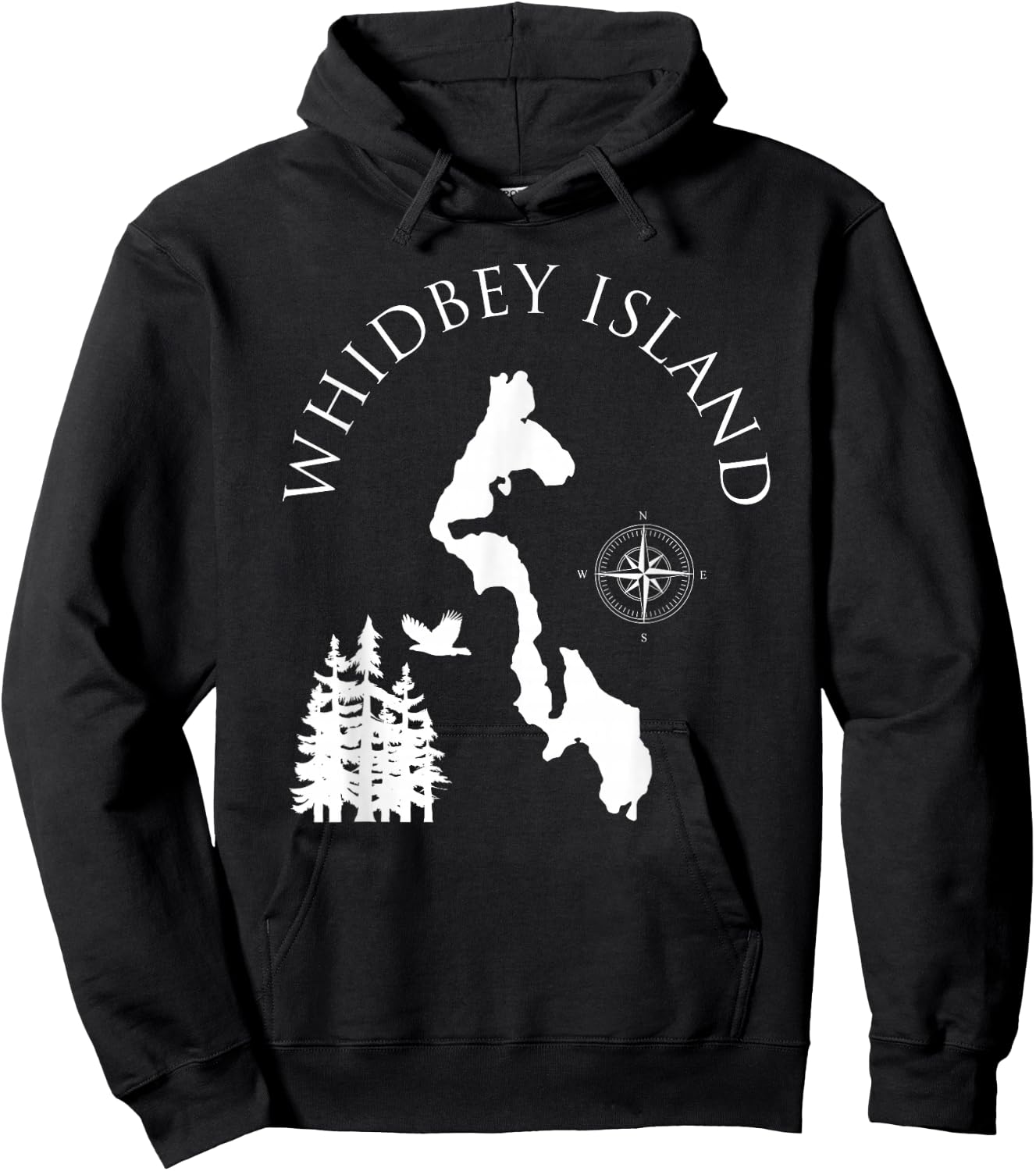 Whidbey Island Hoodie - Hoodie | Black