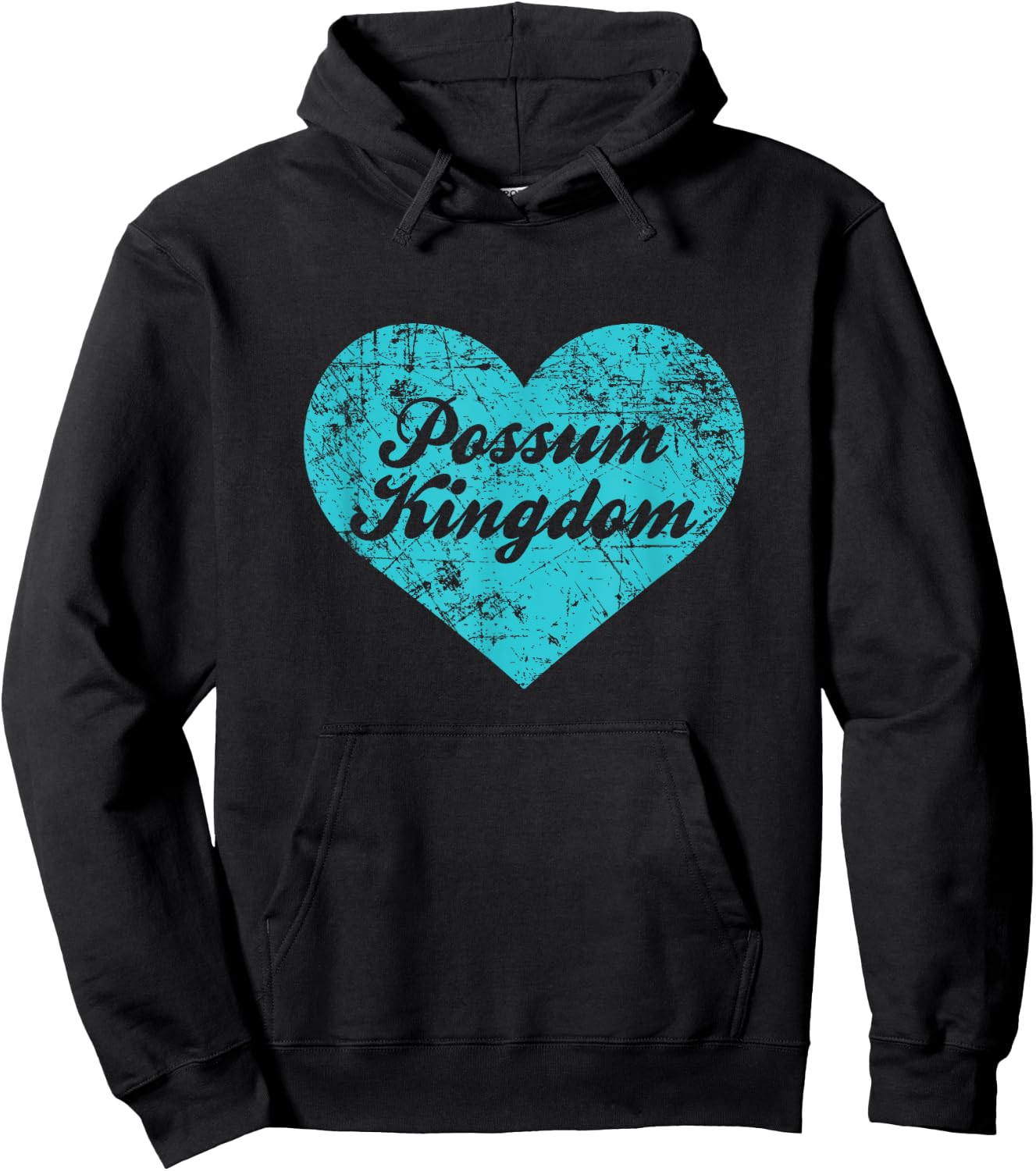 I Love Possum Kingdom Shirt, Texas Camping Gift Hoodie - Hoodie | Black