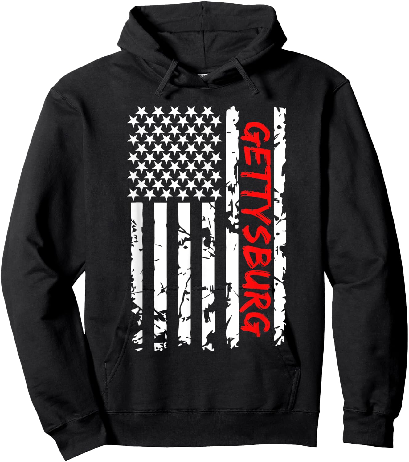 Gettysburg PA Hoodie - Hoodie | Black