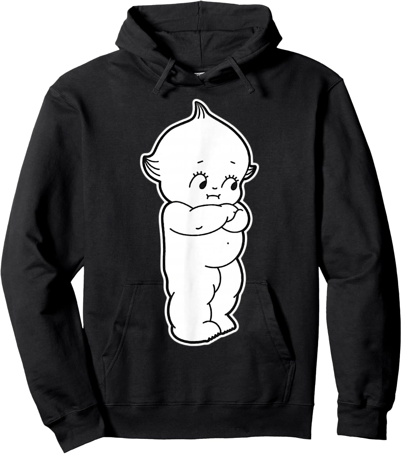 Grumpy Kewpie Baby Hoodie - Hoodie | Black