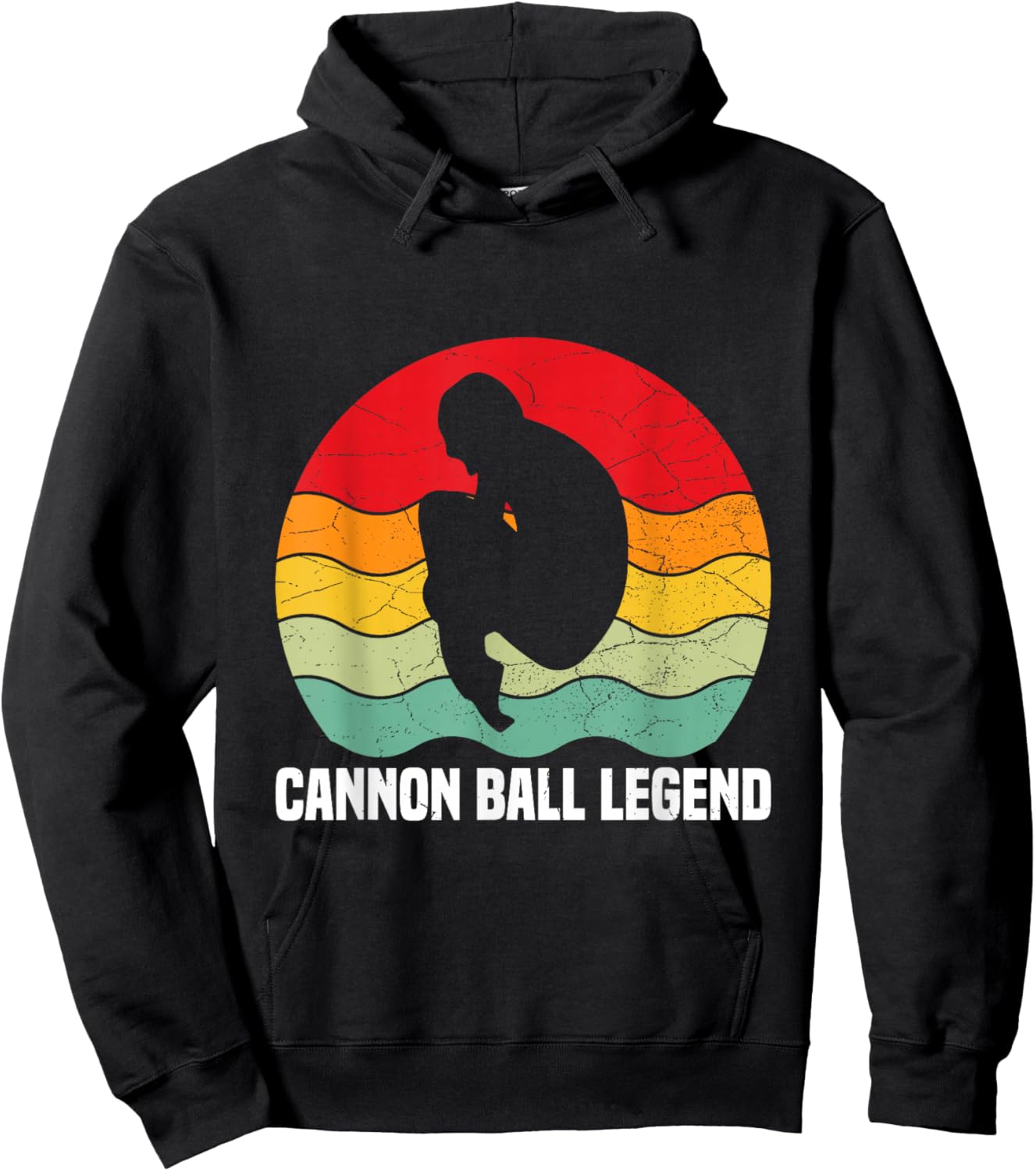 Cannon Ball Legend Design for a Cannonball Fan Hoodie - Hoodie | Black