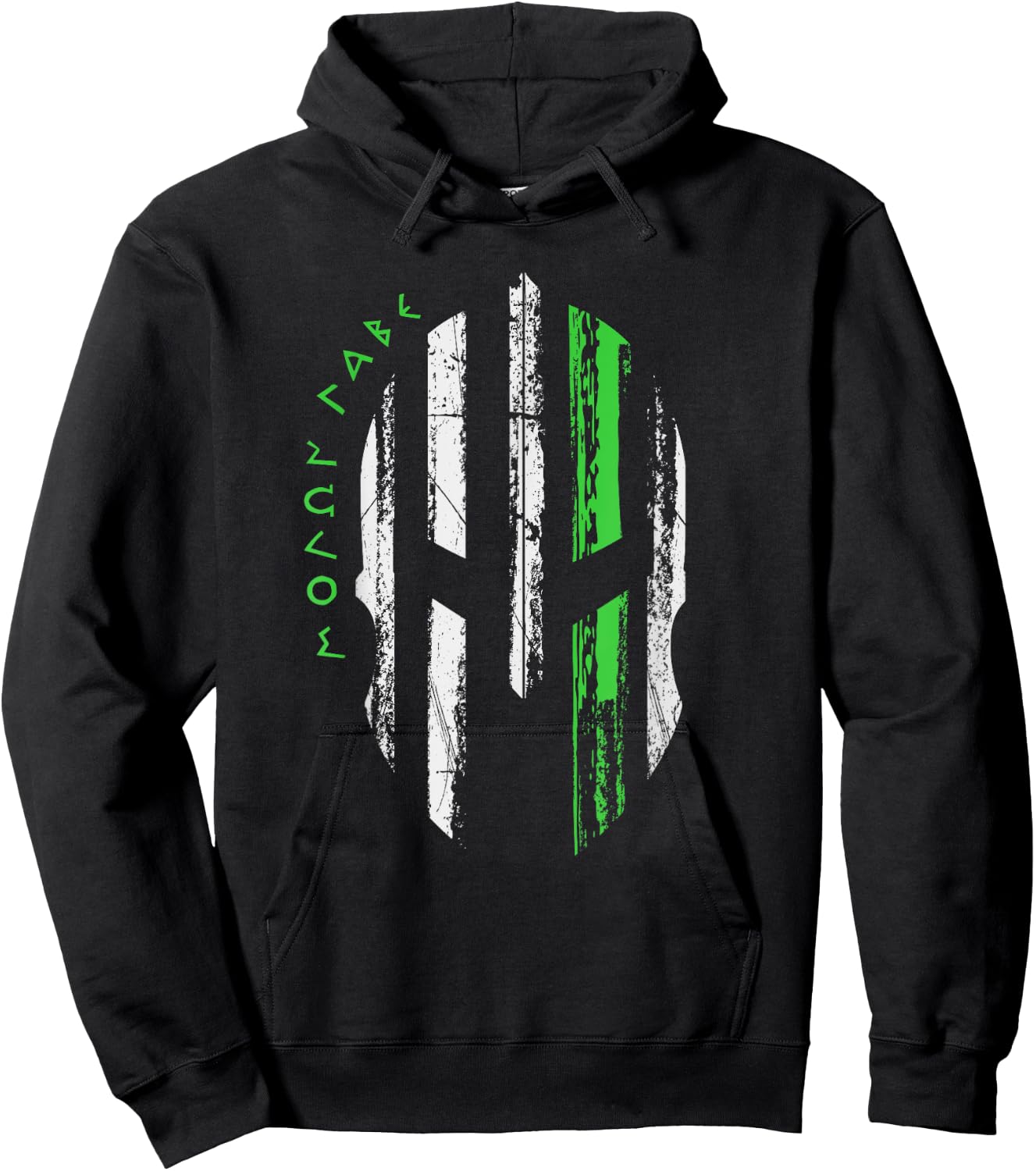 Non-Hodgkins Lymphoma Awareness - Spartan Warrior Helmet Hoodie - Hoodie | Black