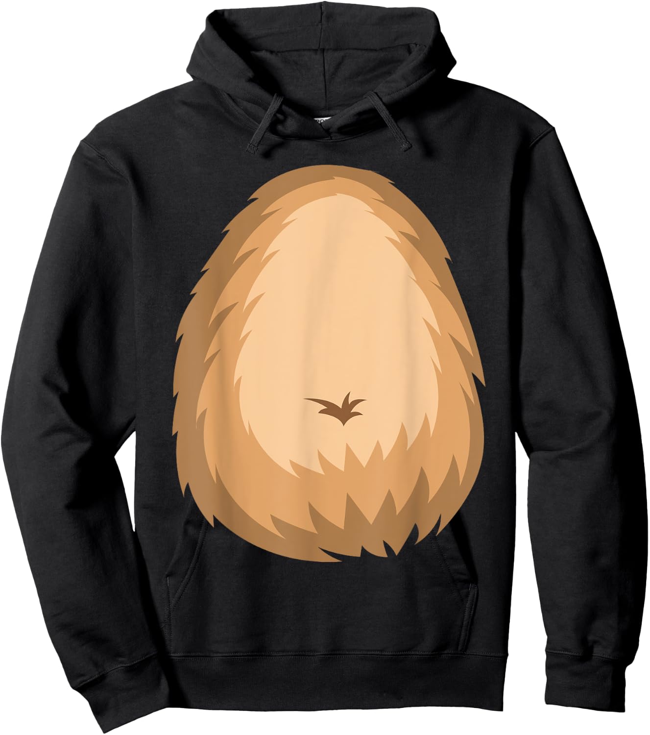 Teddy Bear Halloween Costume Bear Belly T Shirt Gift Hoodie - Hoodie | Black