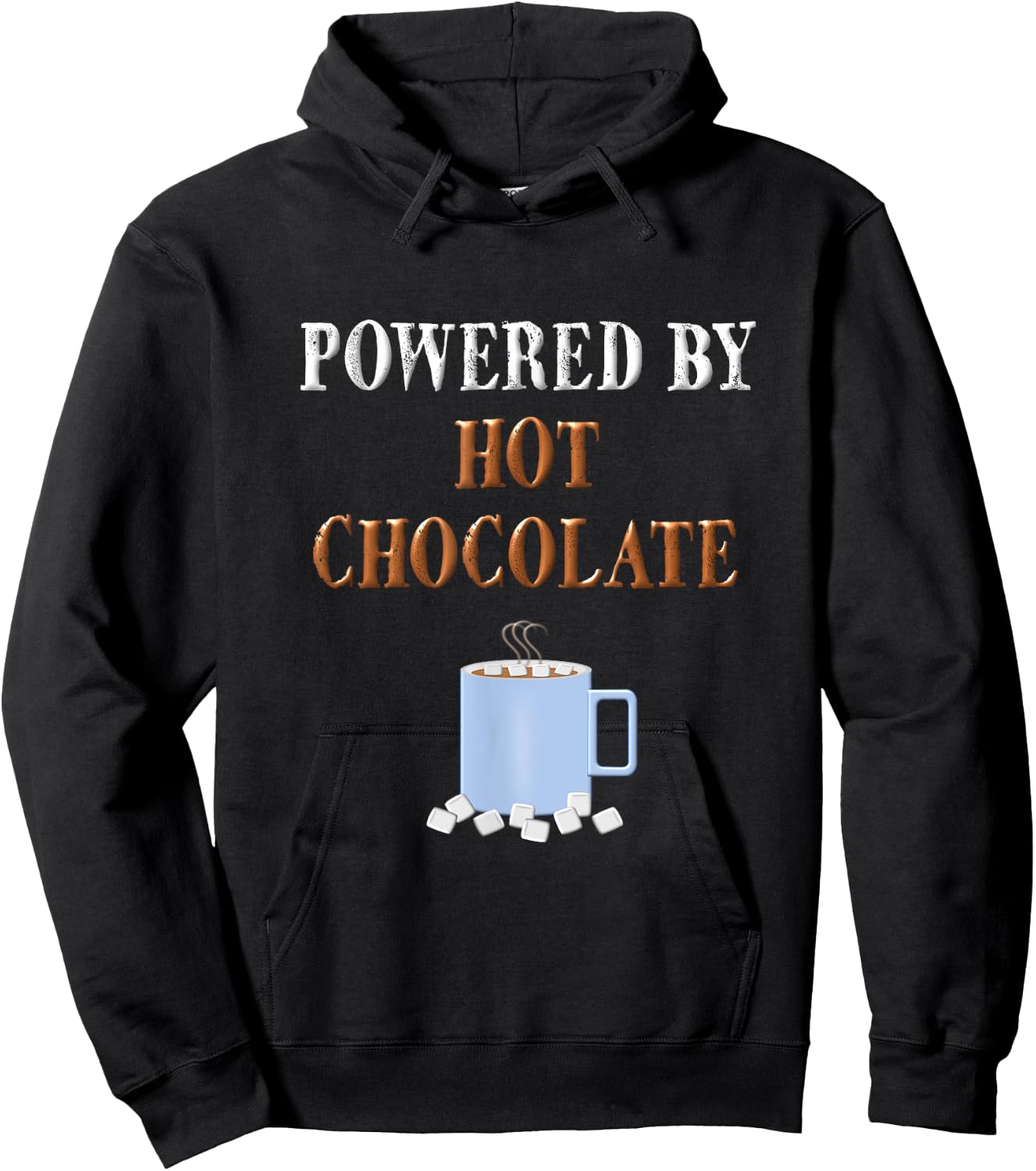 Hot Chocolate Cocoa T Shirt Funny Hot Chocolate Lover Gift Hoodie - Hoodie | Black
