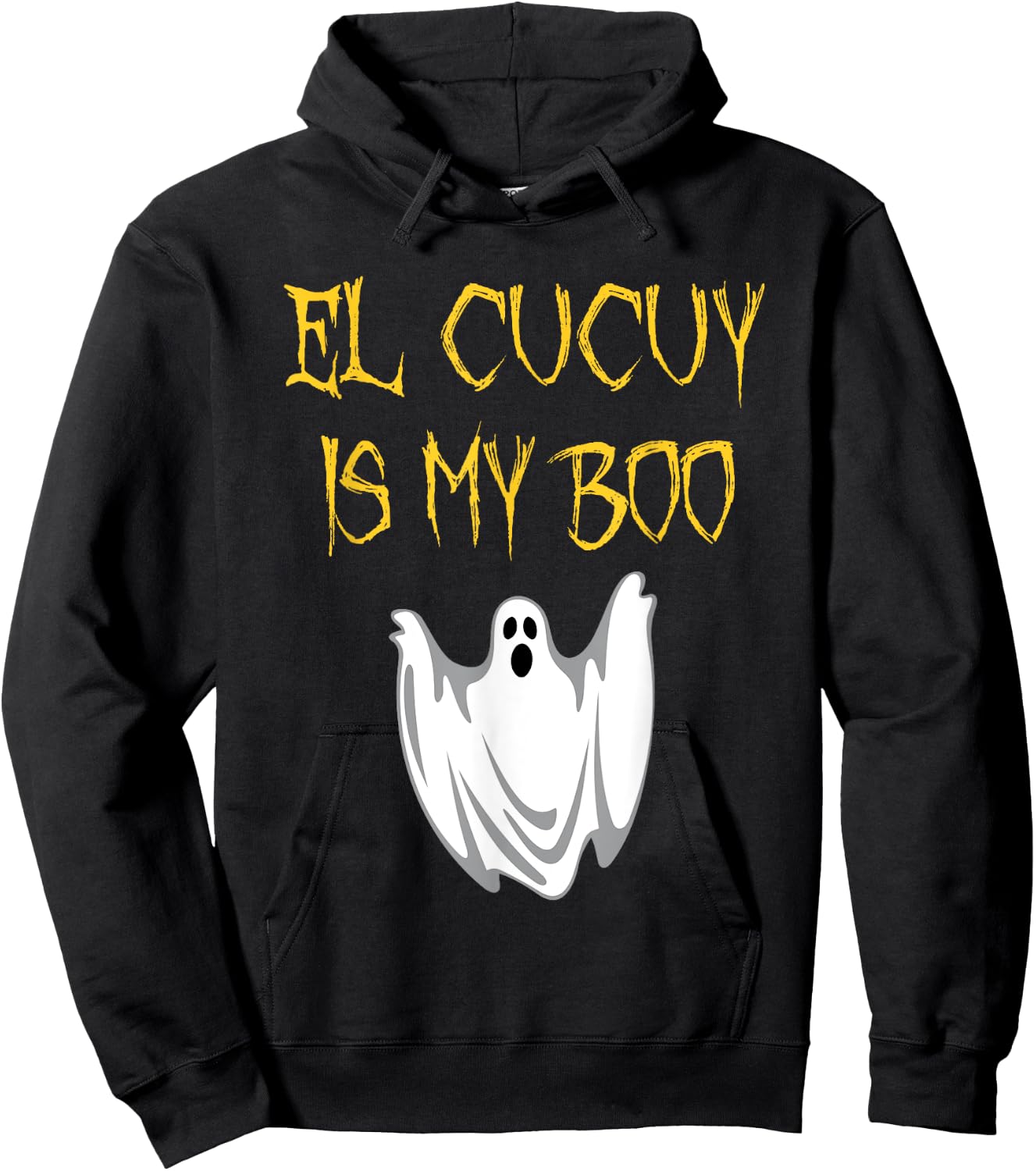 El Cucuy Is My Boo Halloween Monster Hoodie - Hoodie | Black