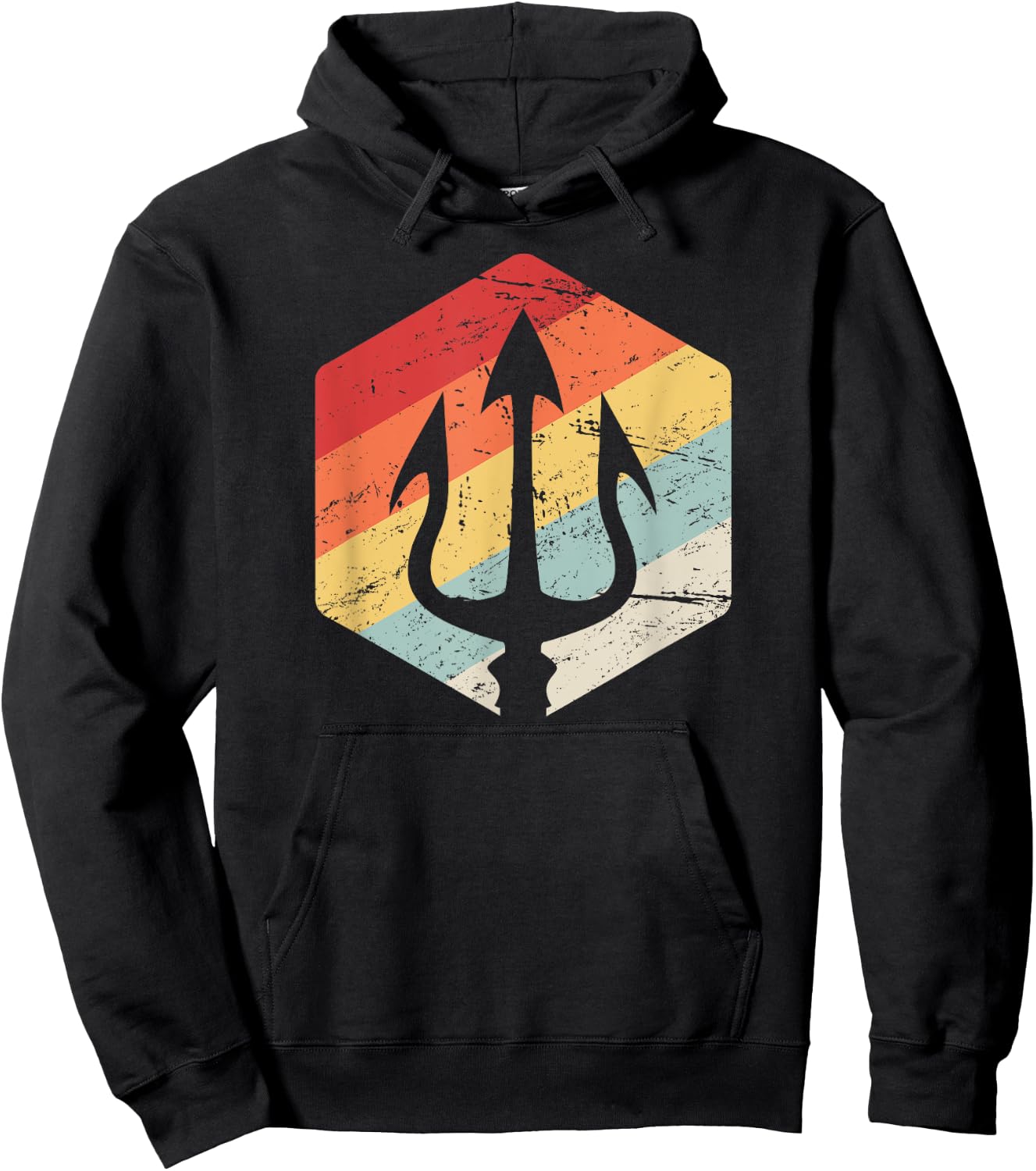 Ancient Greek Mythology - The Odyssey | Retro Hoodie - Hoodie | Black