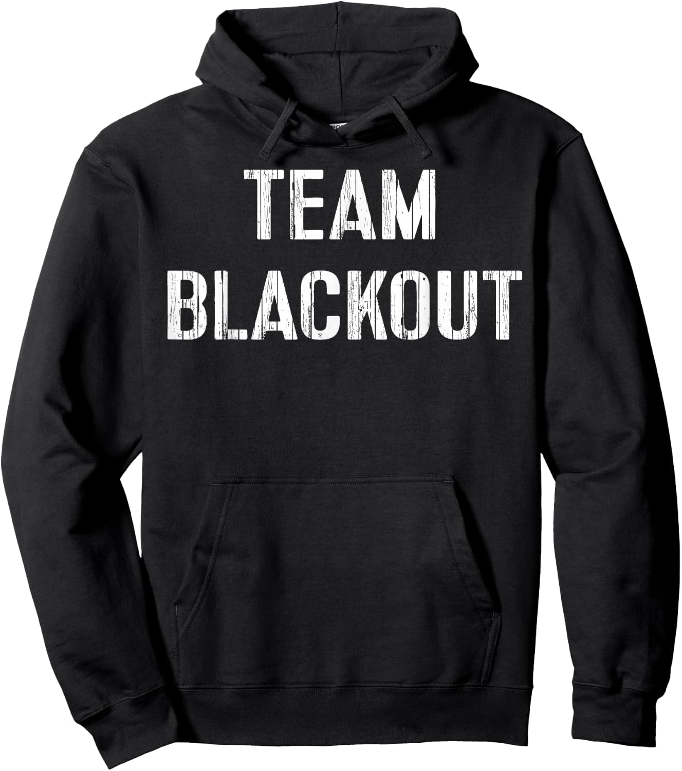 Team Blackout Funny Drinking Shirt Drunk Party Gift Hoodie - Hoodie | Black