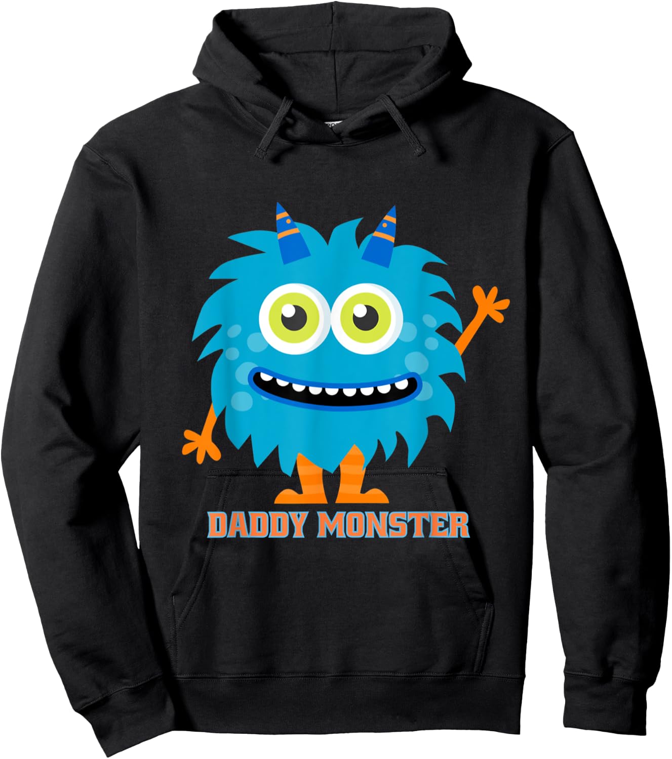 Funny Daddy Monster Costume Hoodie - Hoodie | Black