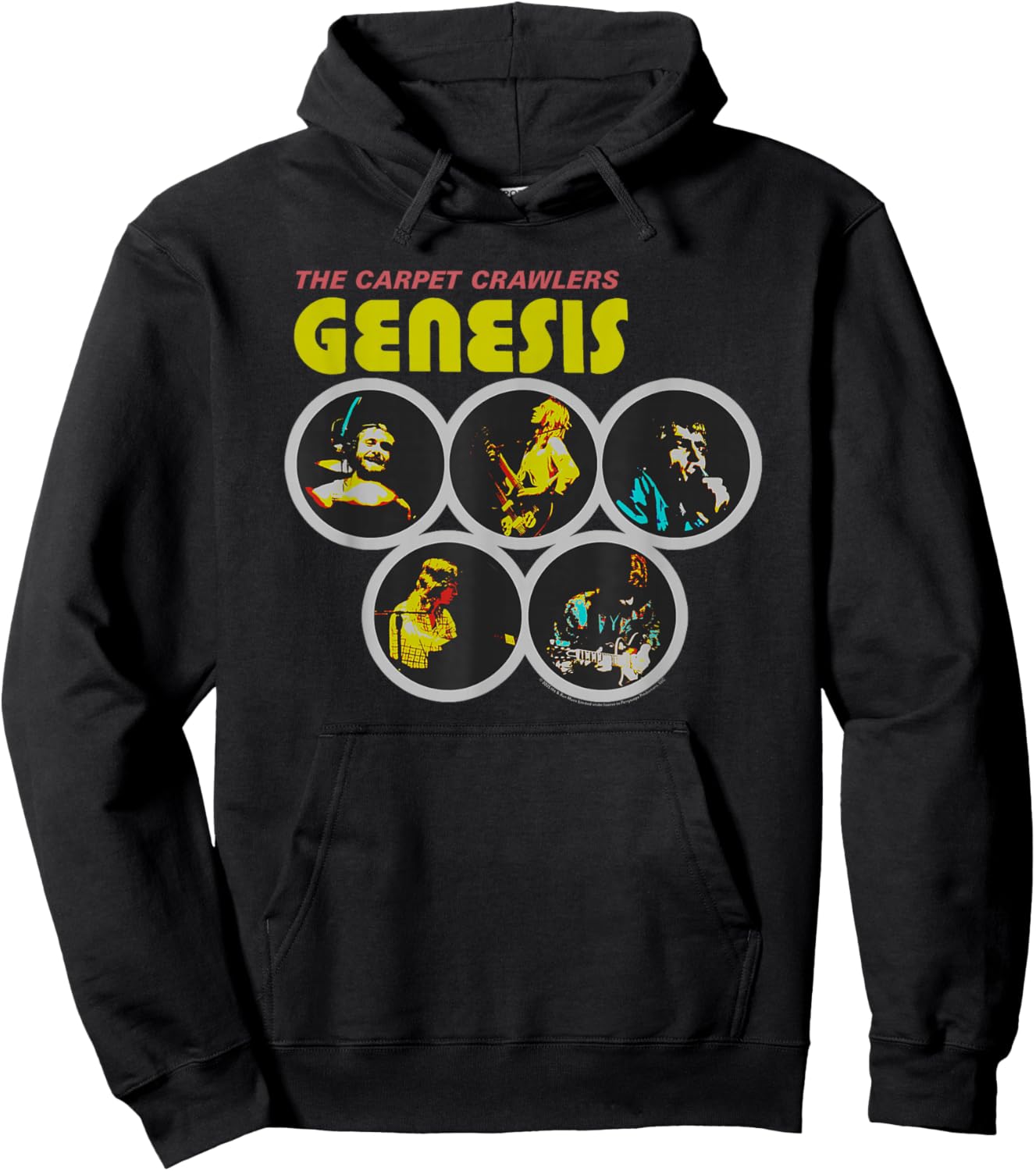 Genesis The Carpet Crawlers Hoodie - Hoodie | Black
