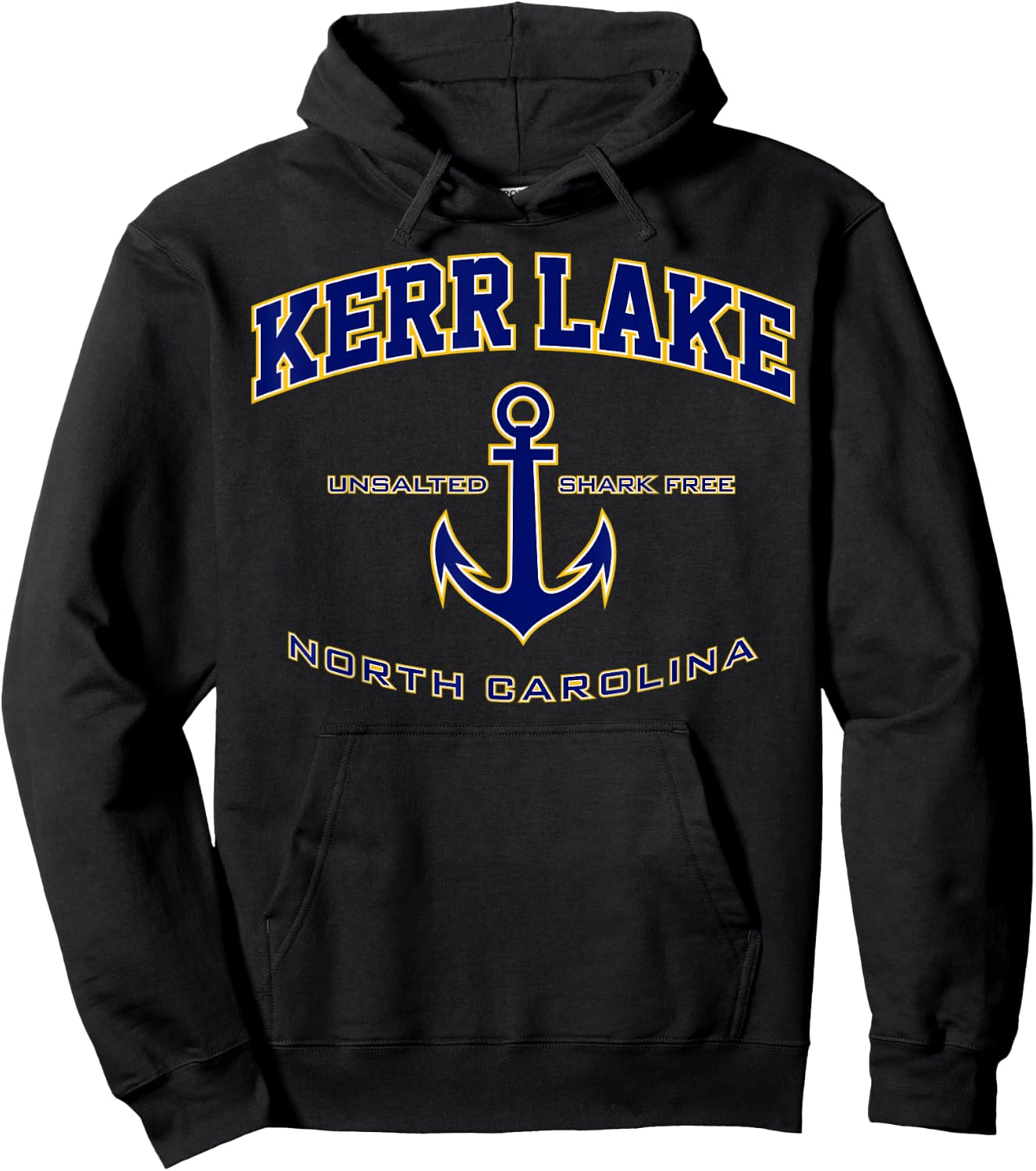 Kerr Lake NC Hoodie - Hoodie | Black