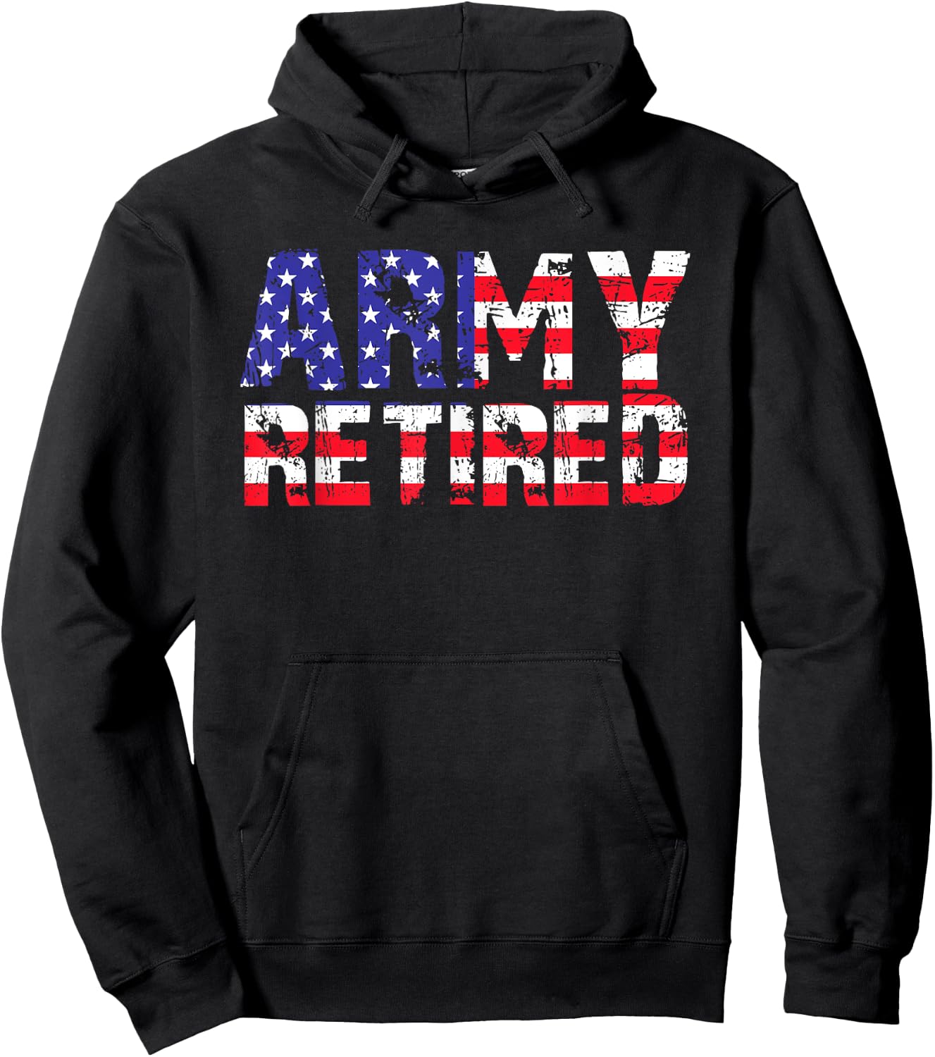 Retired Army . US ARMY Retirement Gift Hoodie - Hoodie | Black