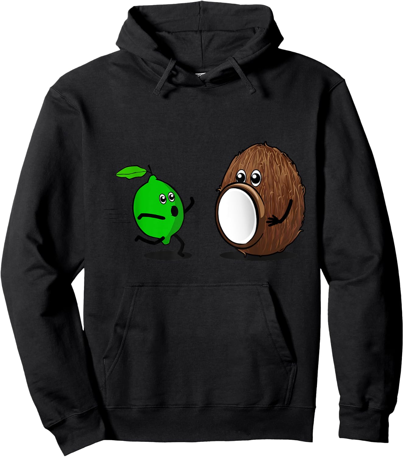 Put The Lime In The Coconut Funny Running Lime Graphic Hoodie - Hoodie | Black