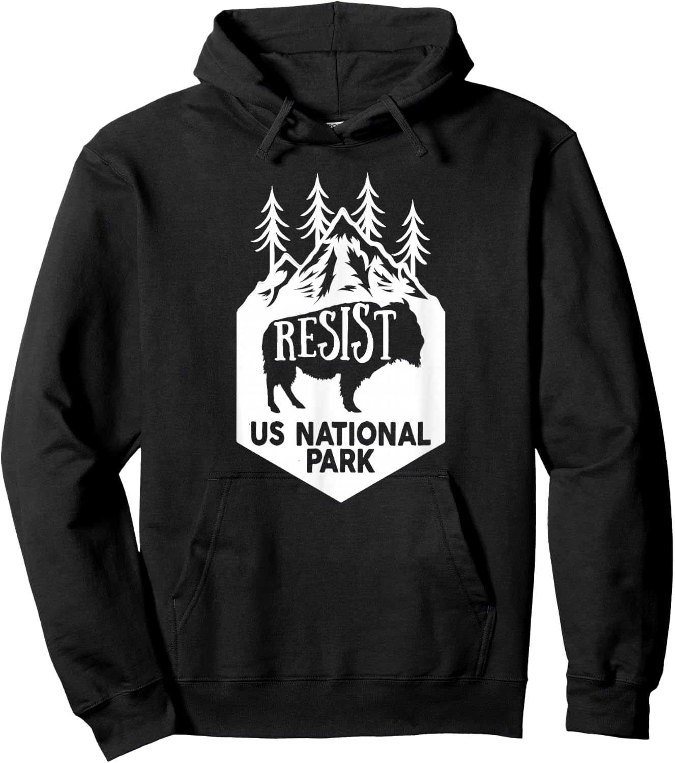 ALT US National Park Resist Service Hoodie - Hoodie | Black