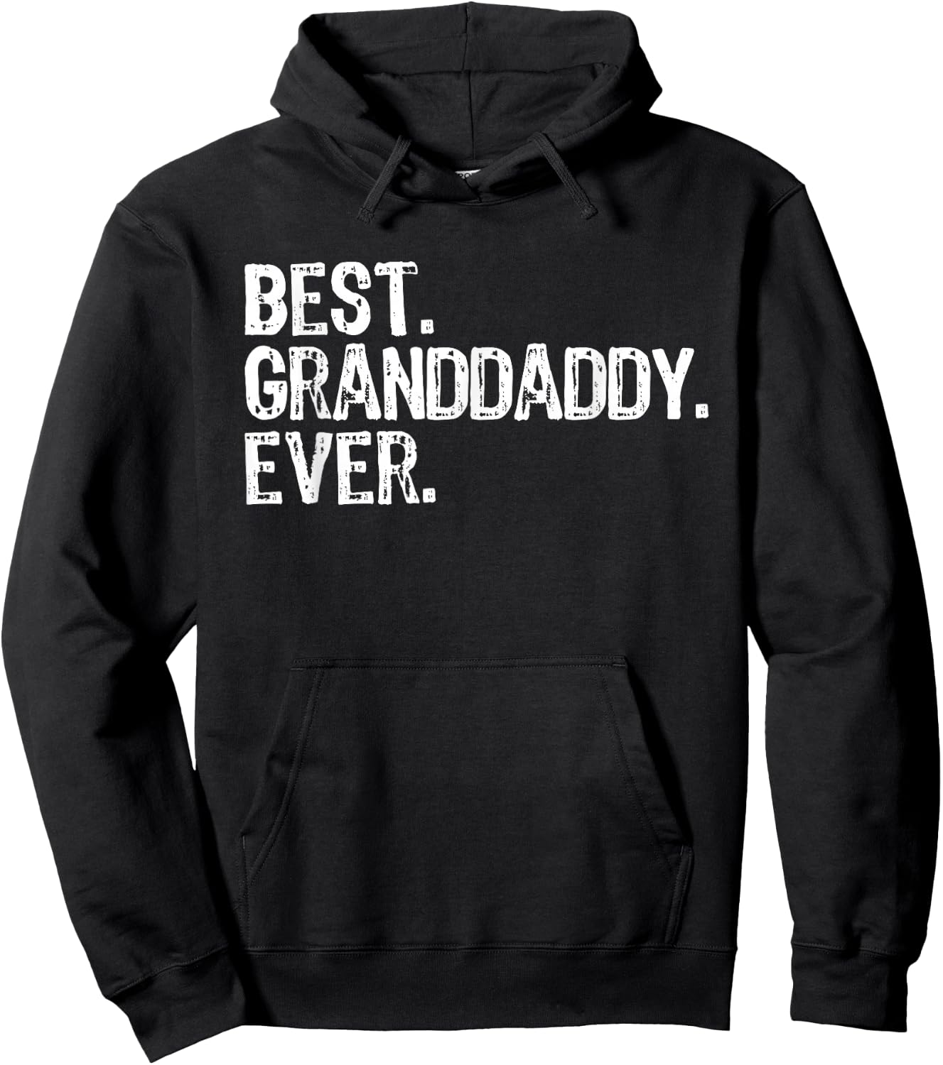Best Granddaddy Ever Funny Cool Grandpa Hoodie - Hoodie | Black