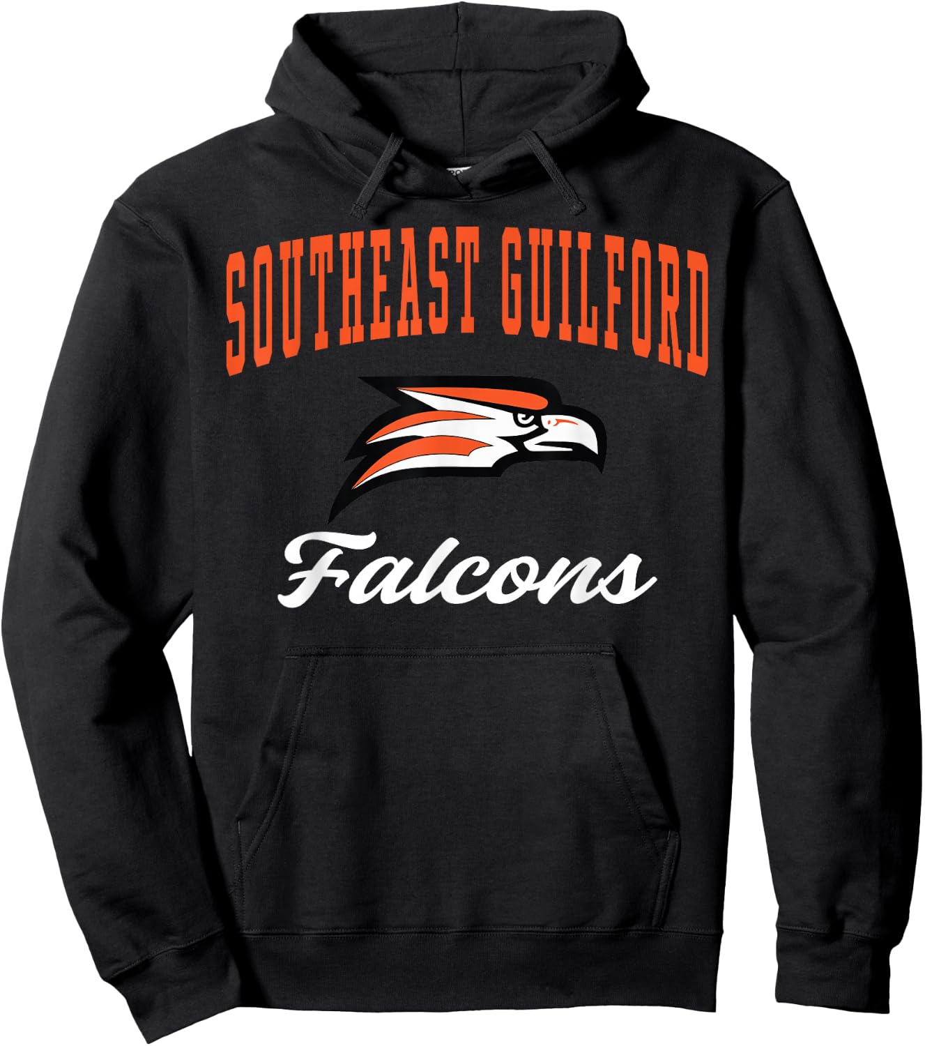 Southeast Guilford High School Falcons Hoodie - Hoodie | Black