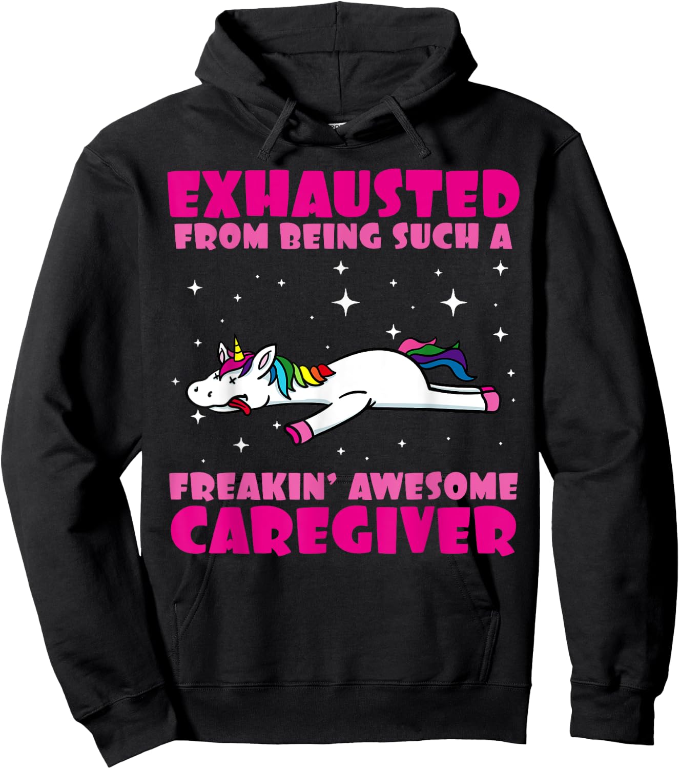 Caregiver Assistance Carer Senior Caregiving Help Hoodie - Hoodie | Black
