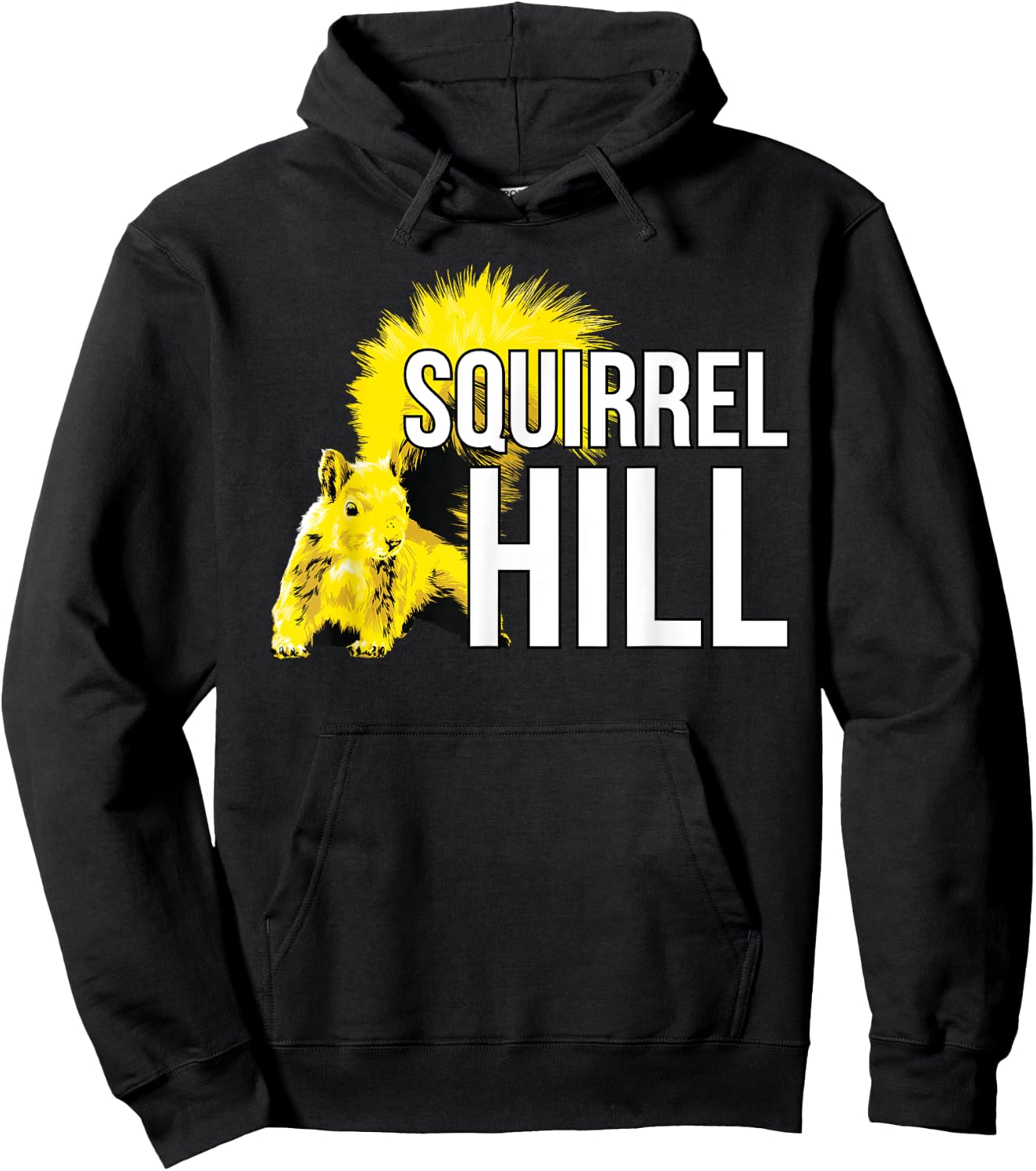 Squirrel Hill Pittsburgh Neighborhood Hoodie - Hoodie | Black
