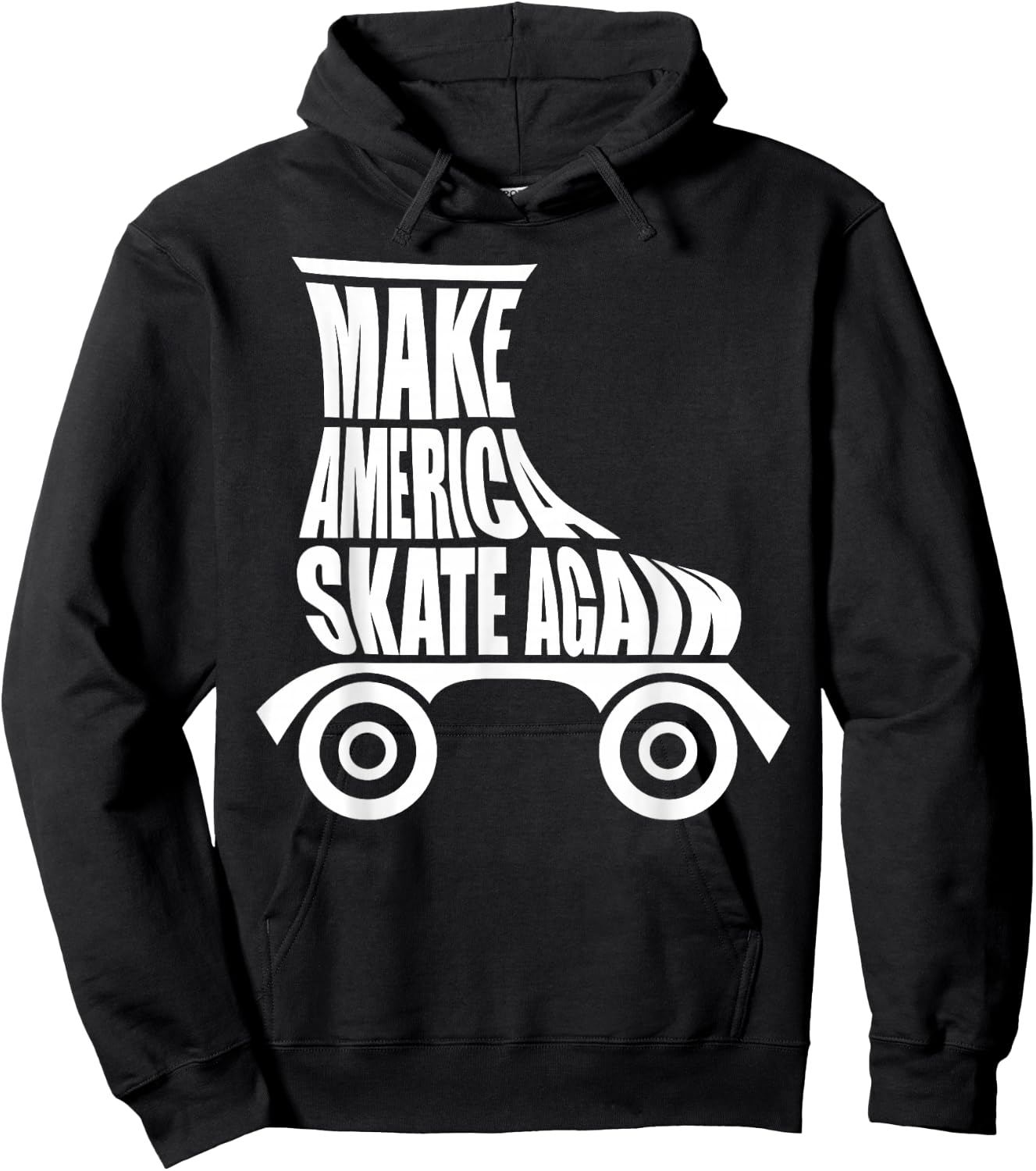 Make America Skate Again Hoodie - Hoodie | Black