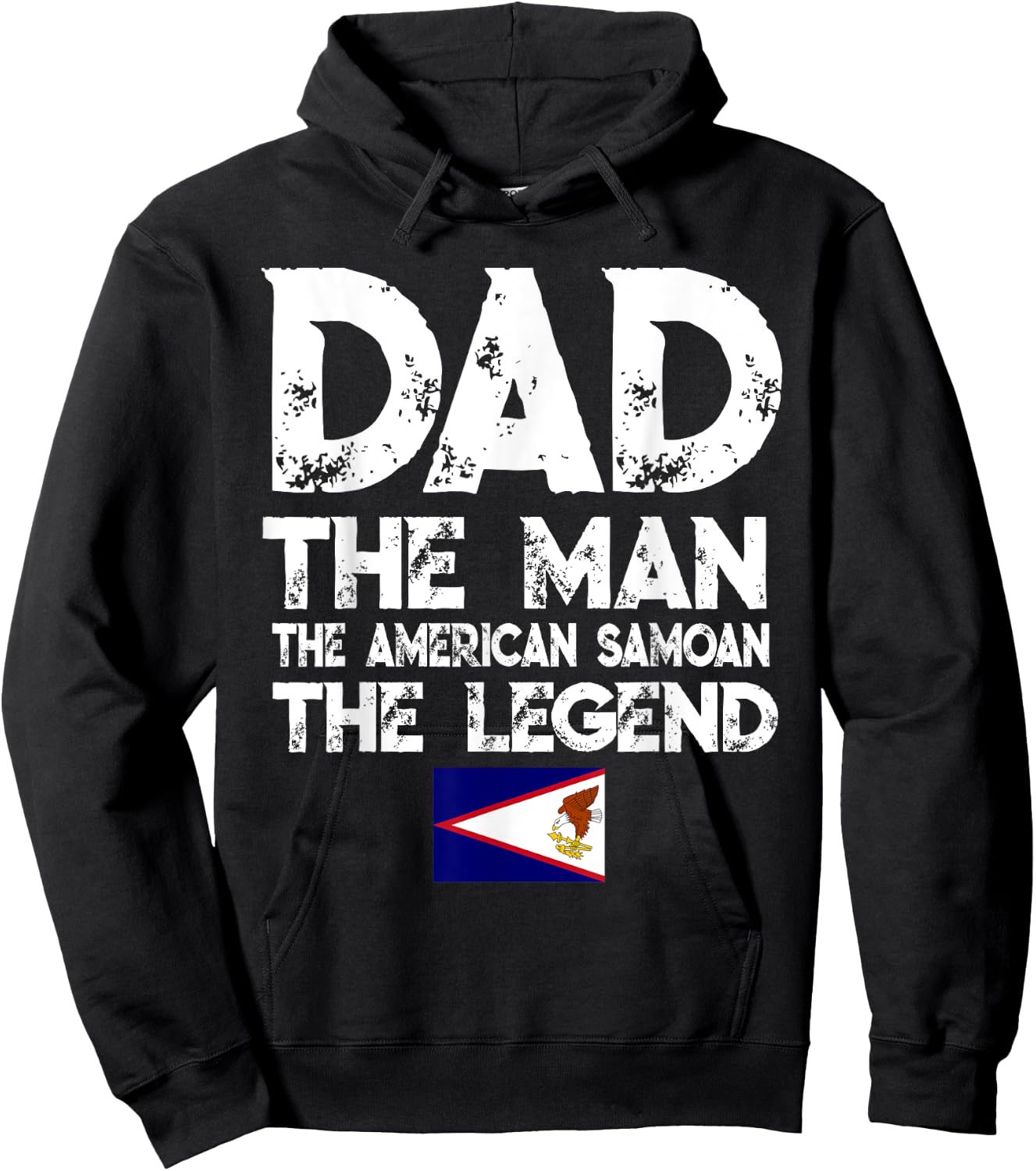 Storecastle: Dad The American Samoan Father's Day Hoodie - Hoodie | Black