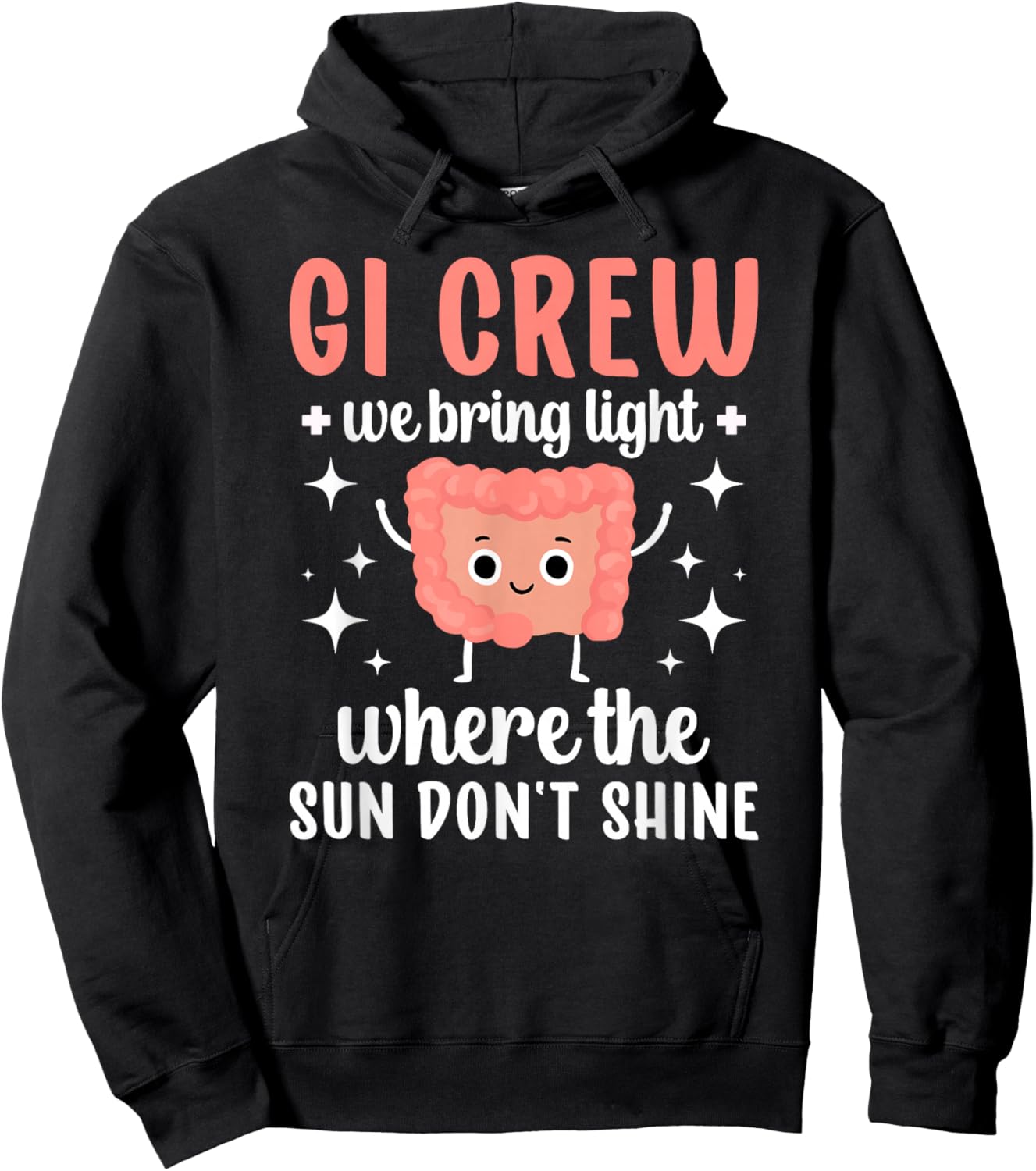 GI Crew Gastro Nurse Squad Gastroenterology Nurse GI Nurse Hoodie - Hoodie | Black