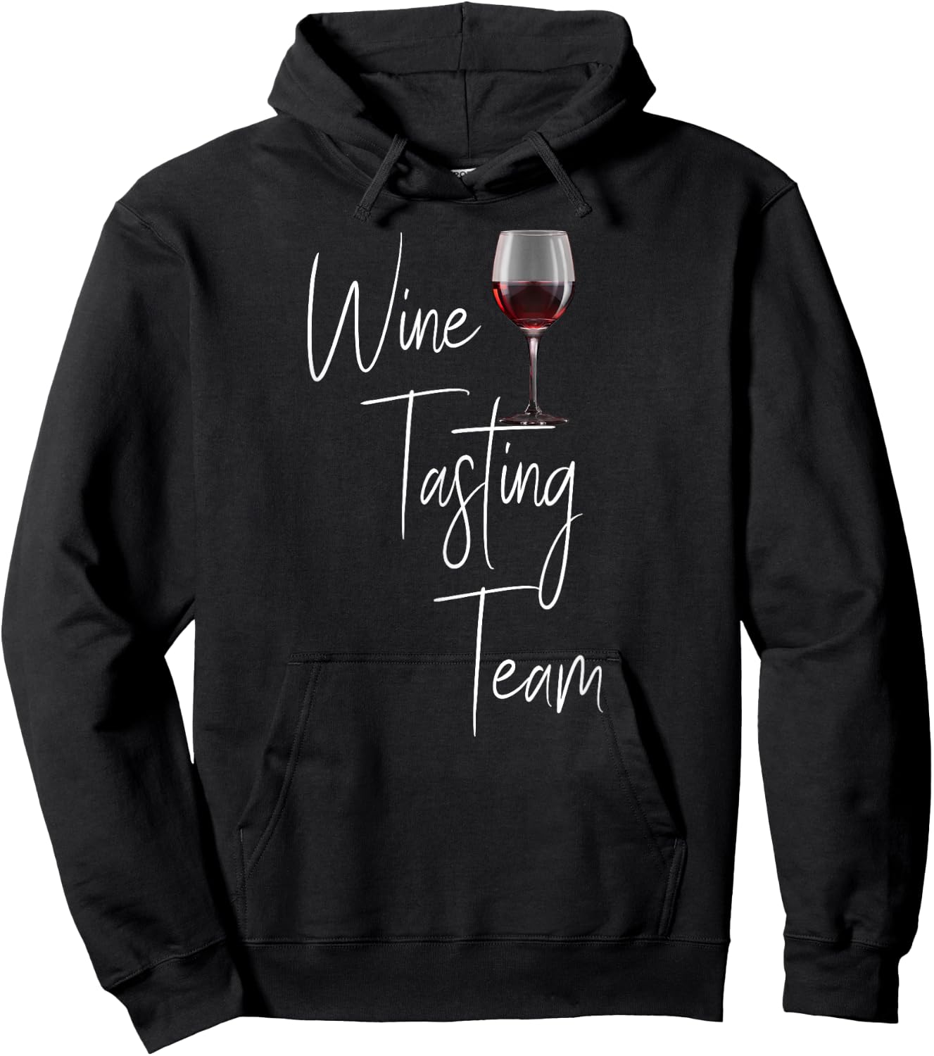 Wine Tasting Team Hoodie - Hoodie | Black