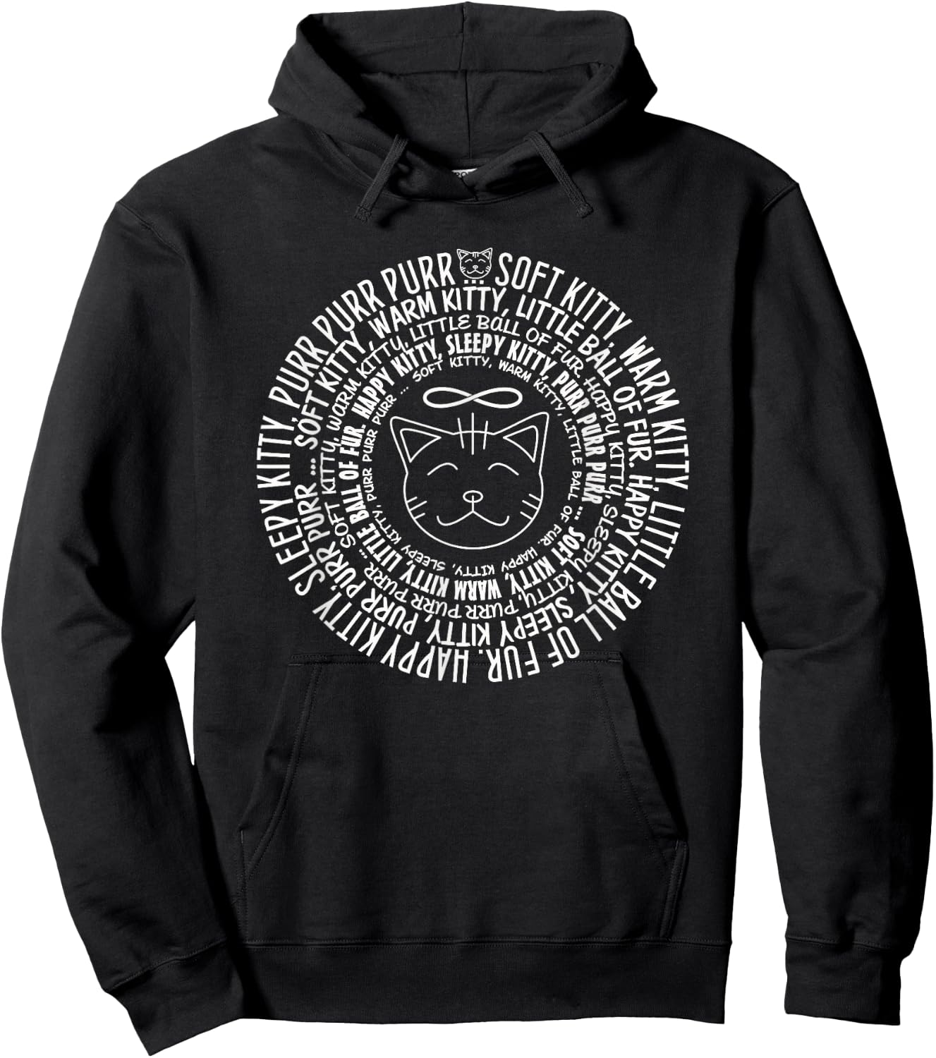 Soft Kitty Warm Kitty Children's Song 3 - Cat Lover Women Kids Hoodie - Hoodie | Black