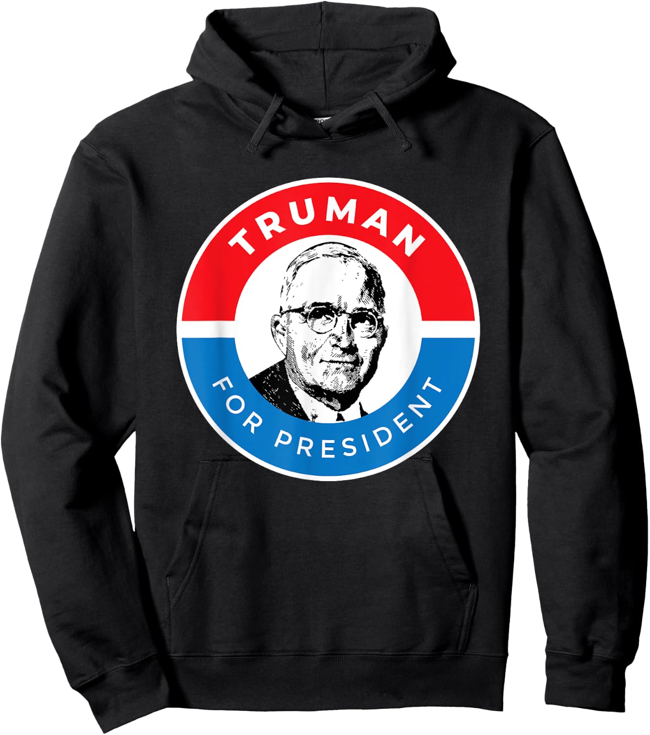 President Harry S Truman Independence Missouri Hoodie - Hoodie | Black