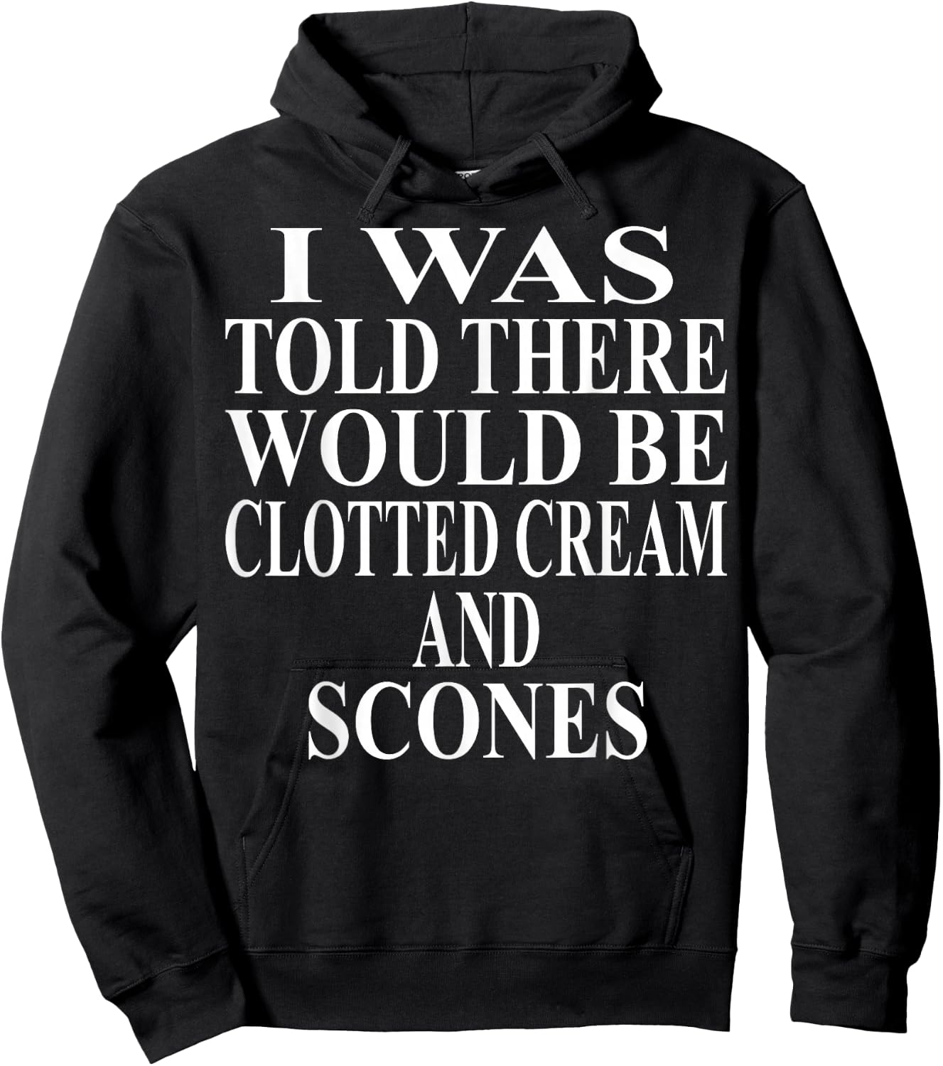 Clotted Cream Apparel | Awesome Funny Scones Lover Design Hoodie - Hoodie | Black