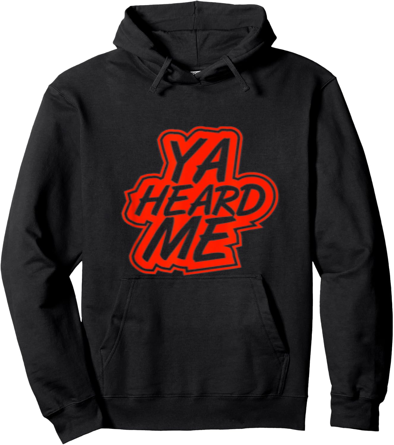 with German Text "Du hast mich Hoodie - Hoodie | Black