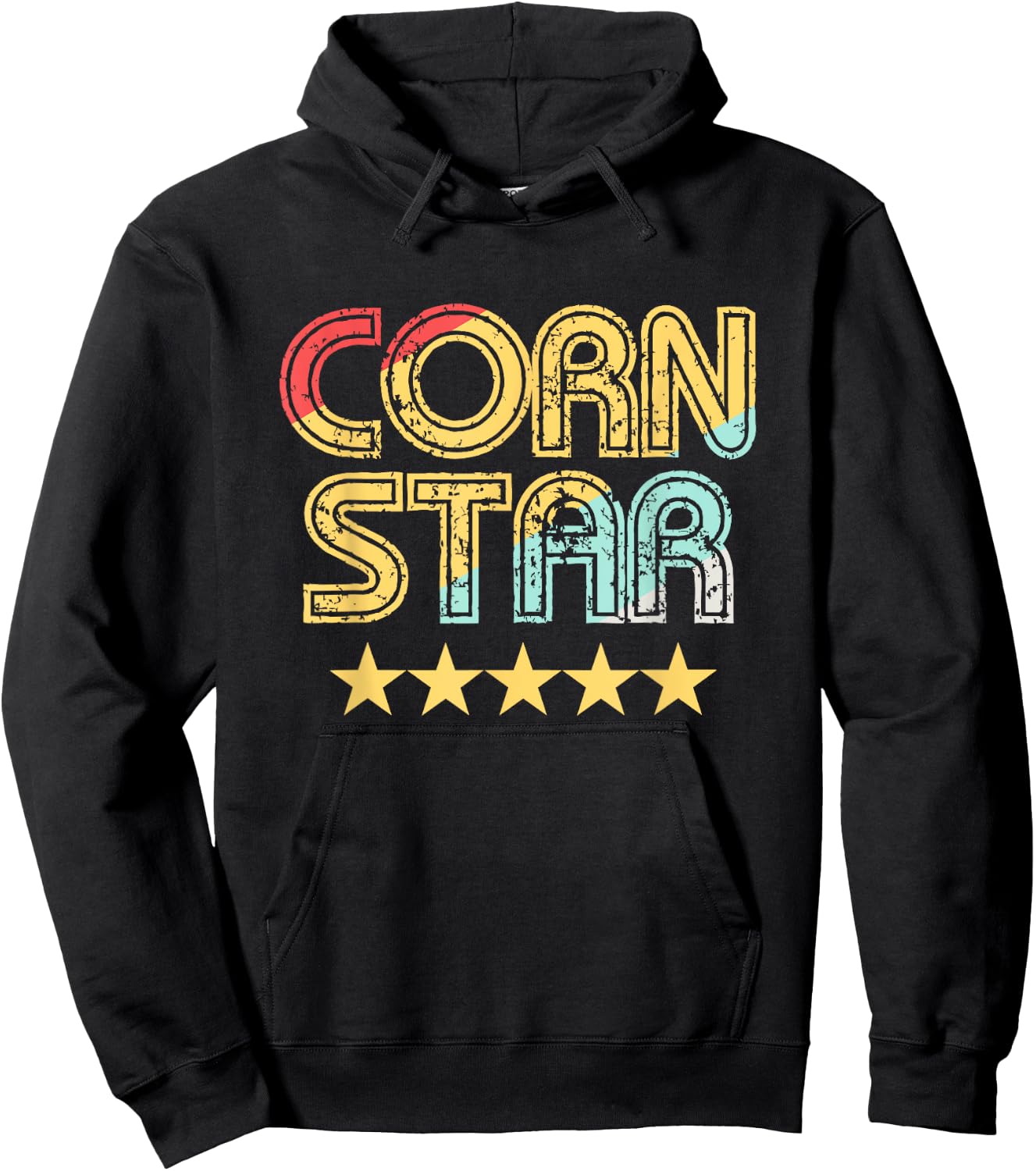Corn Star Shirt | Team Cornhole Hoodie - Hoodie | Black