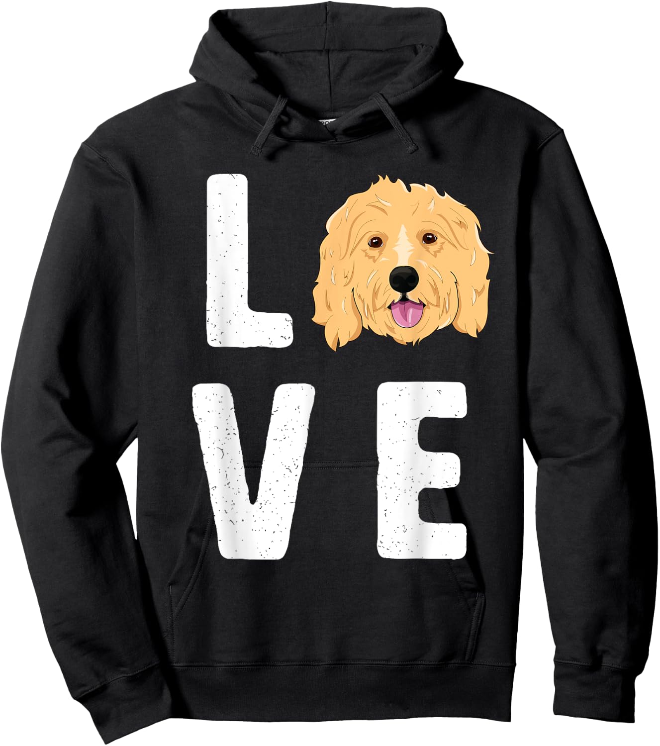 Love Goldendoodles Women KIds Dog Puppy Doodle Hoodie - Hoodie | Black