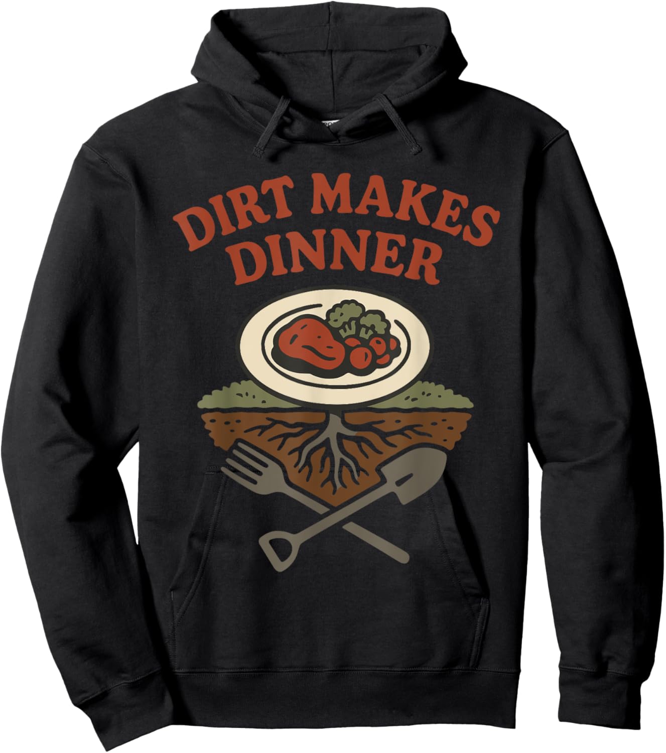 Regenerative Farmer Soil Health Organic Farming Climate Hoodie - Hoodie | Black