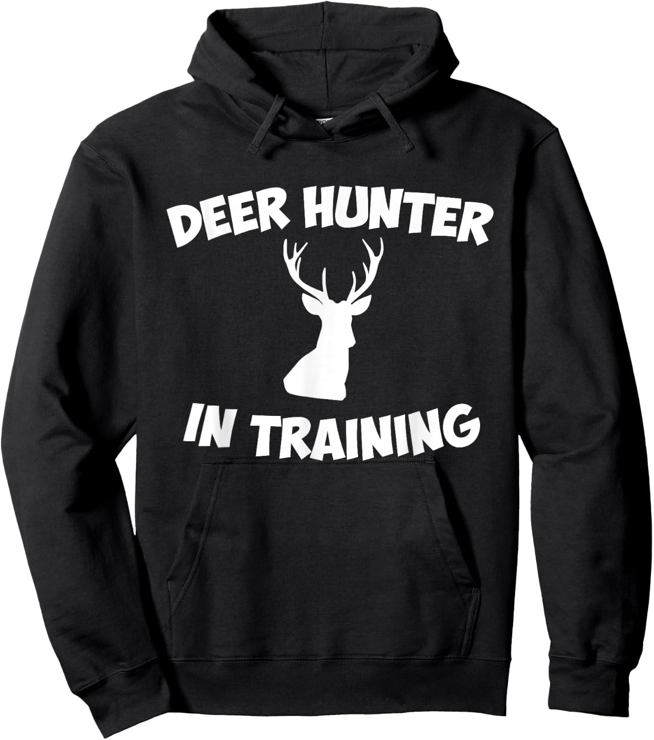 Deer Hunter In Training Buck Hunting Hoodie - Hoodie | Black