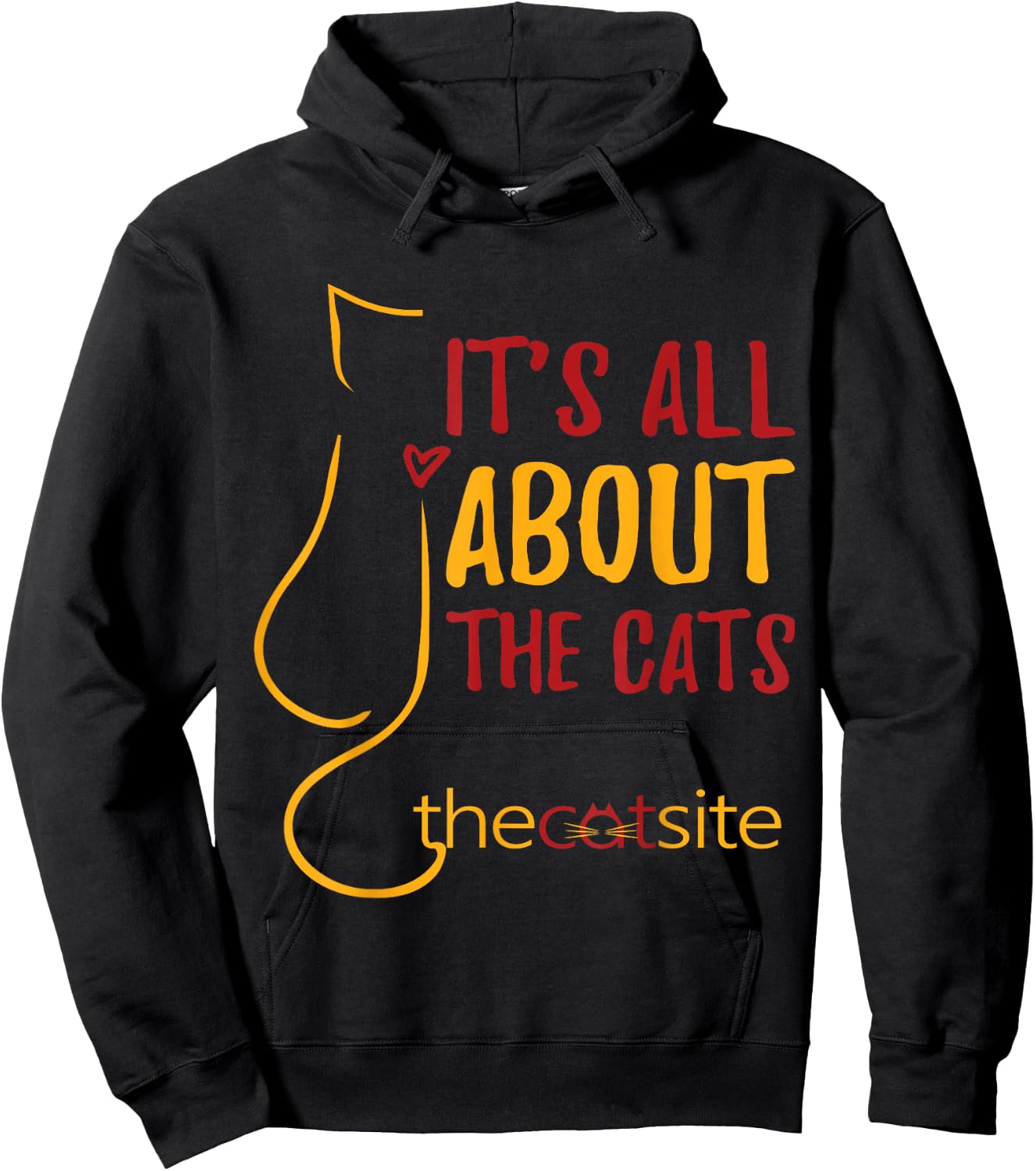 It's All About The Cats Teeshirt #2 Design Hoodie - Hoodie | Black