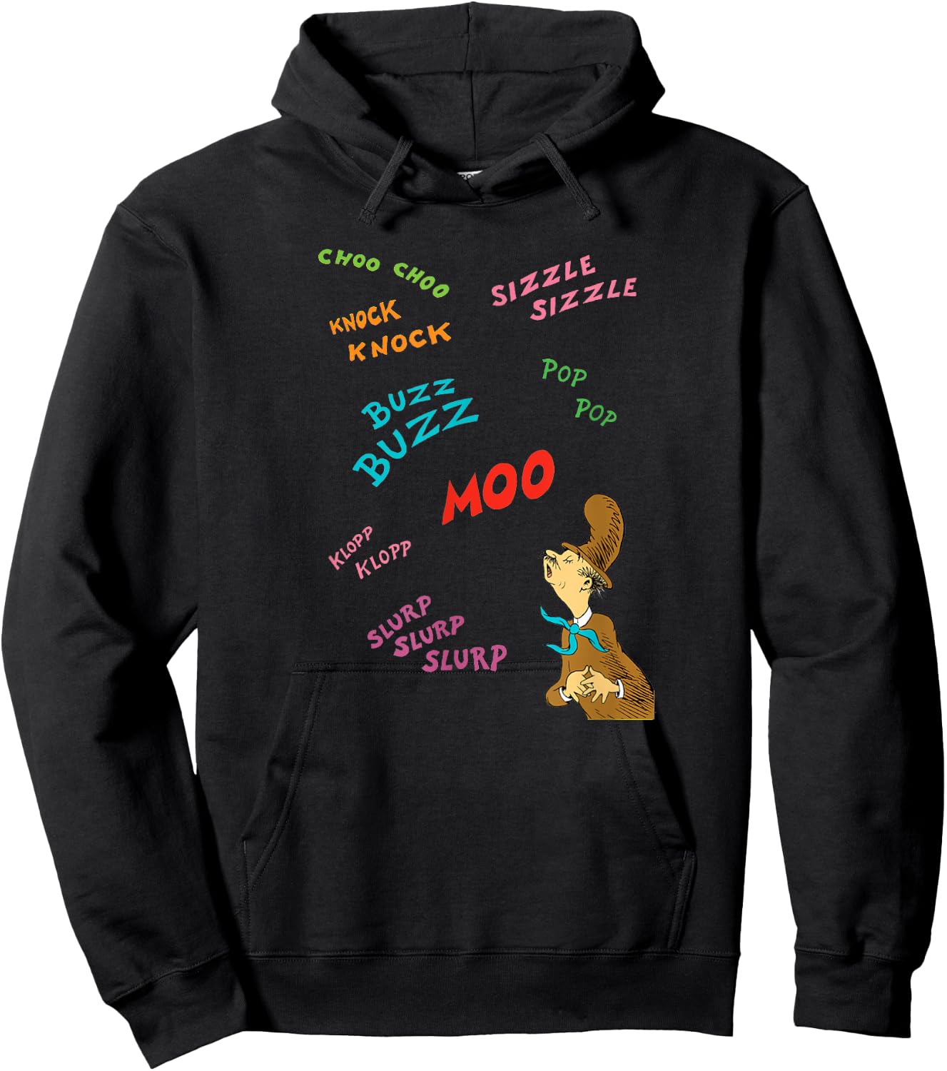 Dr. Seuss Mr. Brown Sounds Hoodie - Hoodie | Black