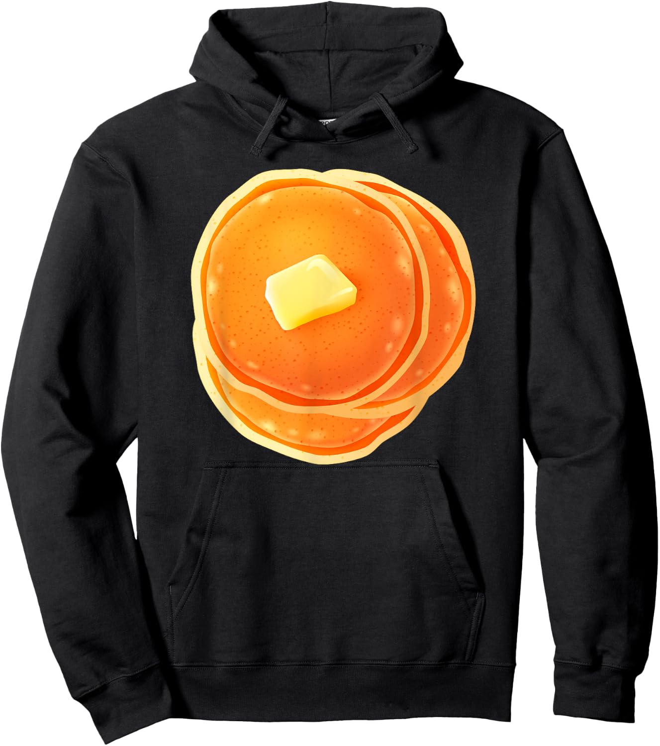 Pancakes Breakfast Dishes Halloween Group Matching Costume Hoodie - Hoodie | Black