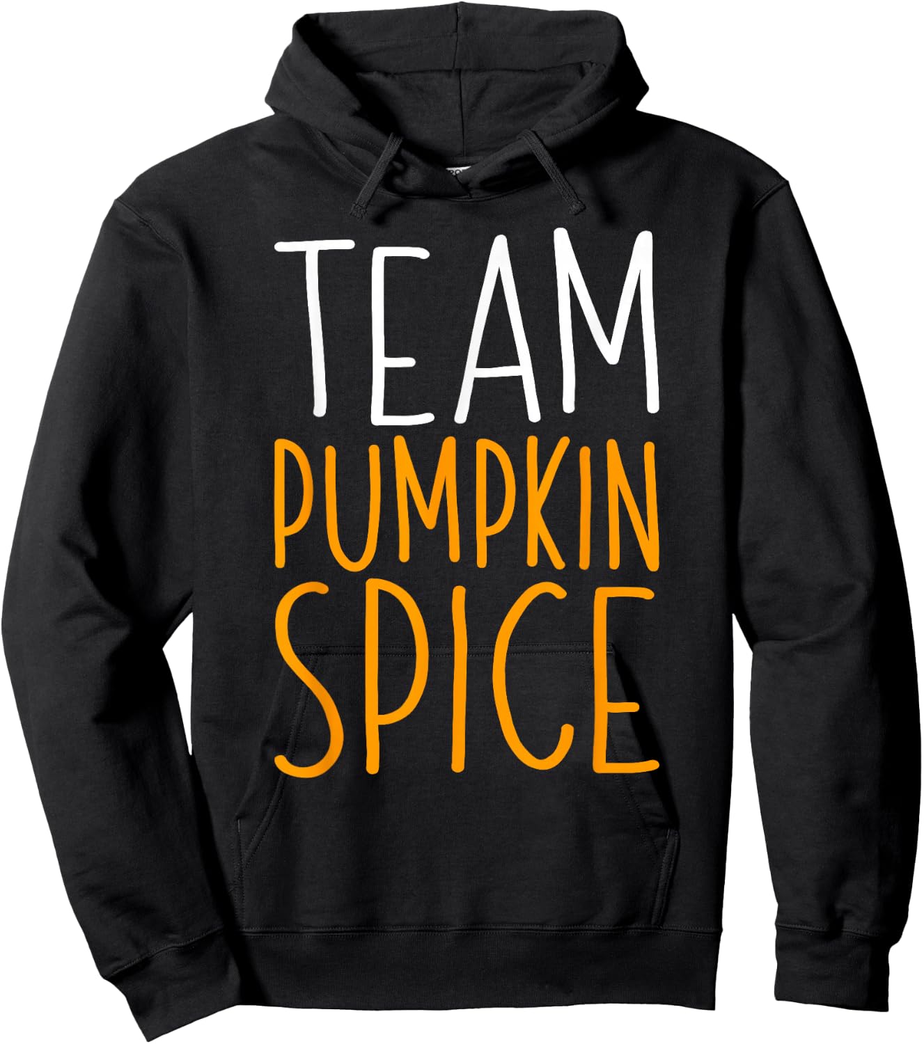 Team Pumpkin Spice Shirt Men Women Kids Fall Season Hoodie - Hoodie | Black