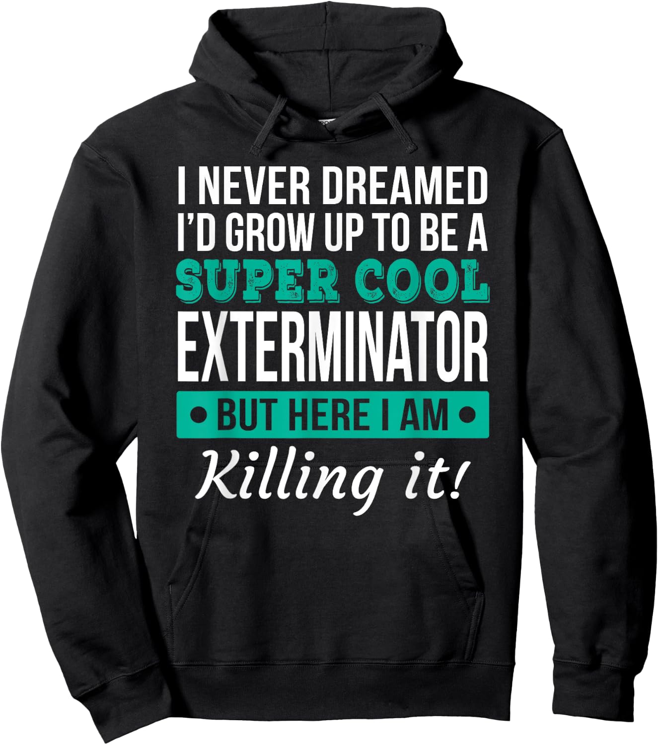 Cool Exterminator Gift Hoodie - Hoodie | Black
