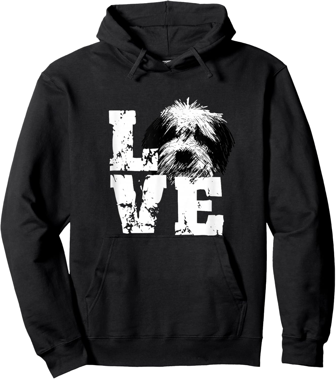 LOVE Sheepadoodles for Doodle Dog Lovers Hoodie - Hoodie | Black