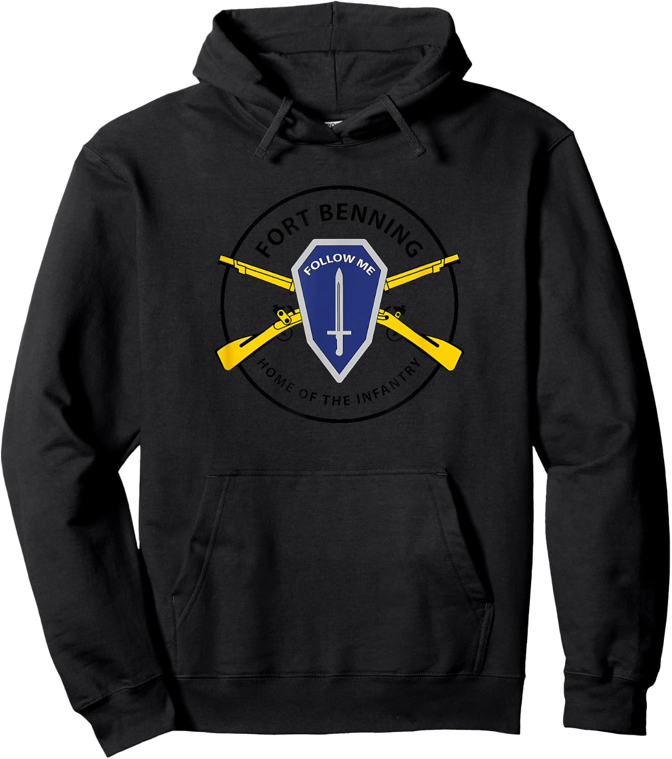Fort Benning Hoodie - Hoodie | Black