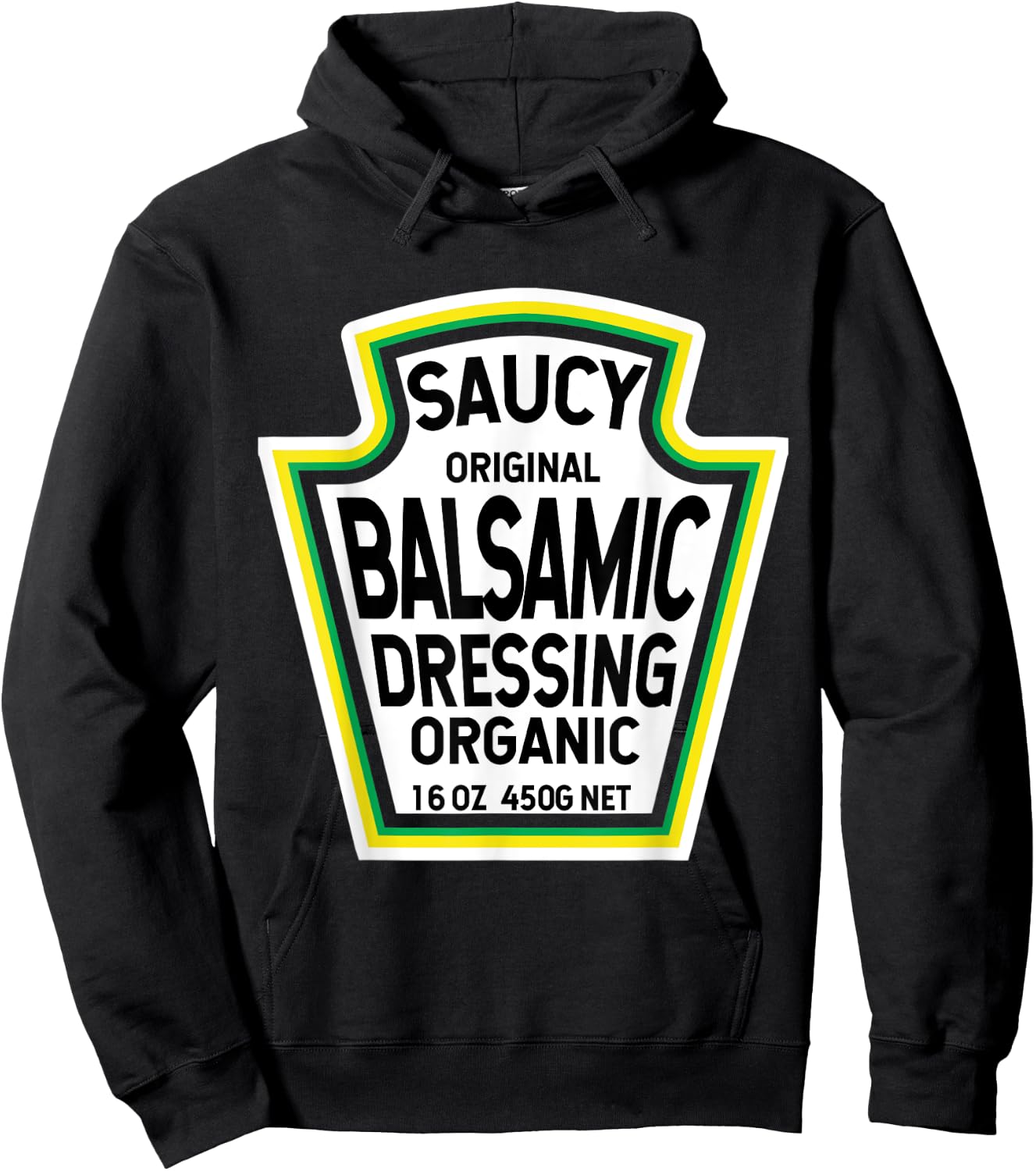 Balsamic Dressing Salad Easy Halloween Costume Matching Hoodie - Hoodie | Black