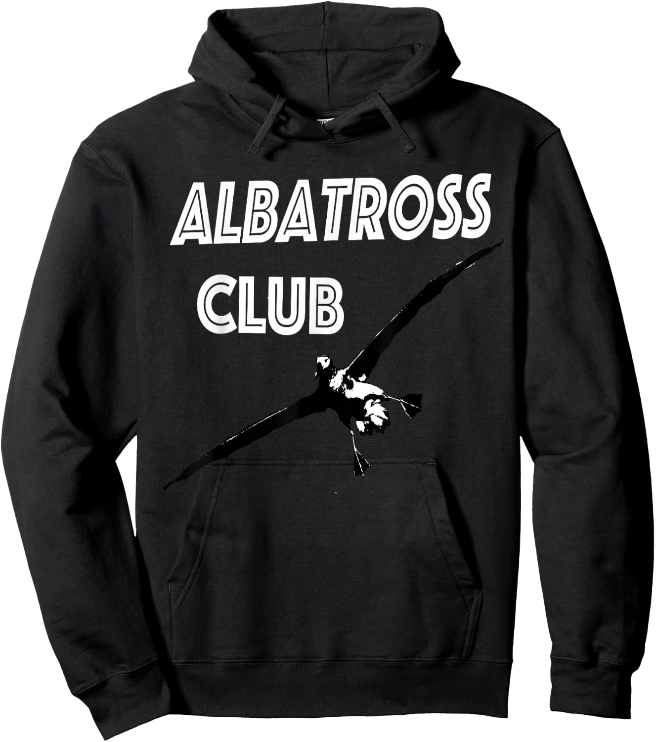 Albatross Golf Shirt Double Eagle , Men's Grey X-Small Classic Fit Polo Collar Short Sleeve Hoodie - Hoodie | Black