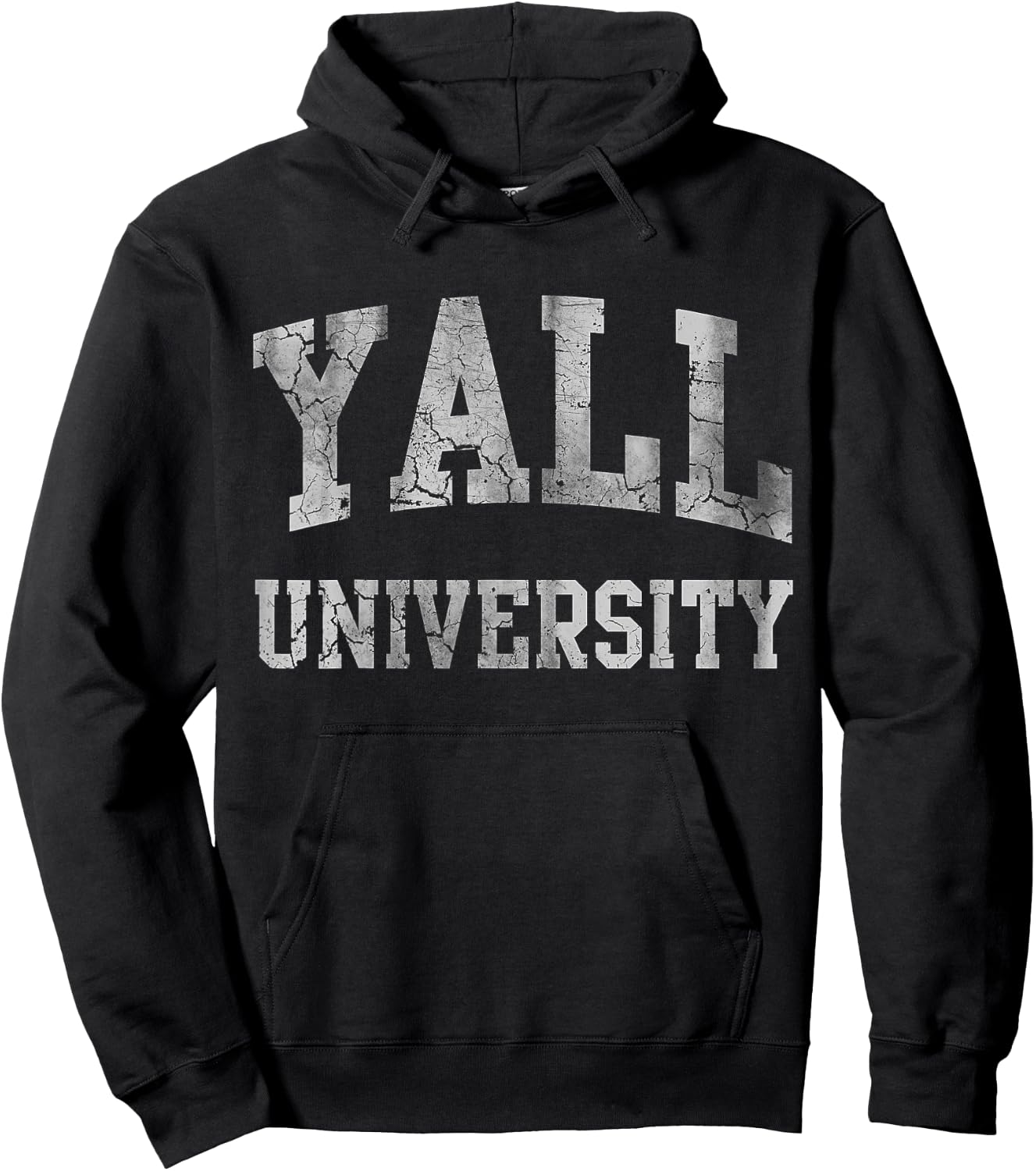 Y'all University Southern Country Life Funny Sayings Quotes Hoodie - Hoodie | Black