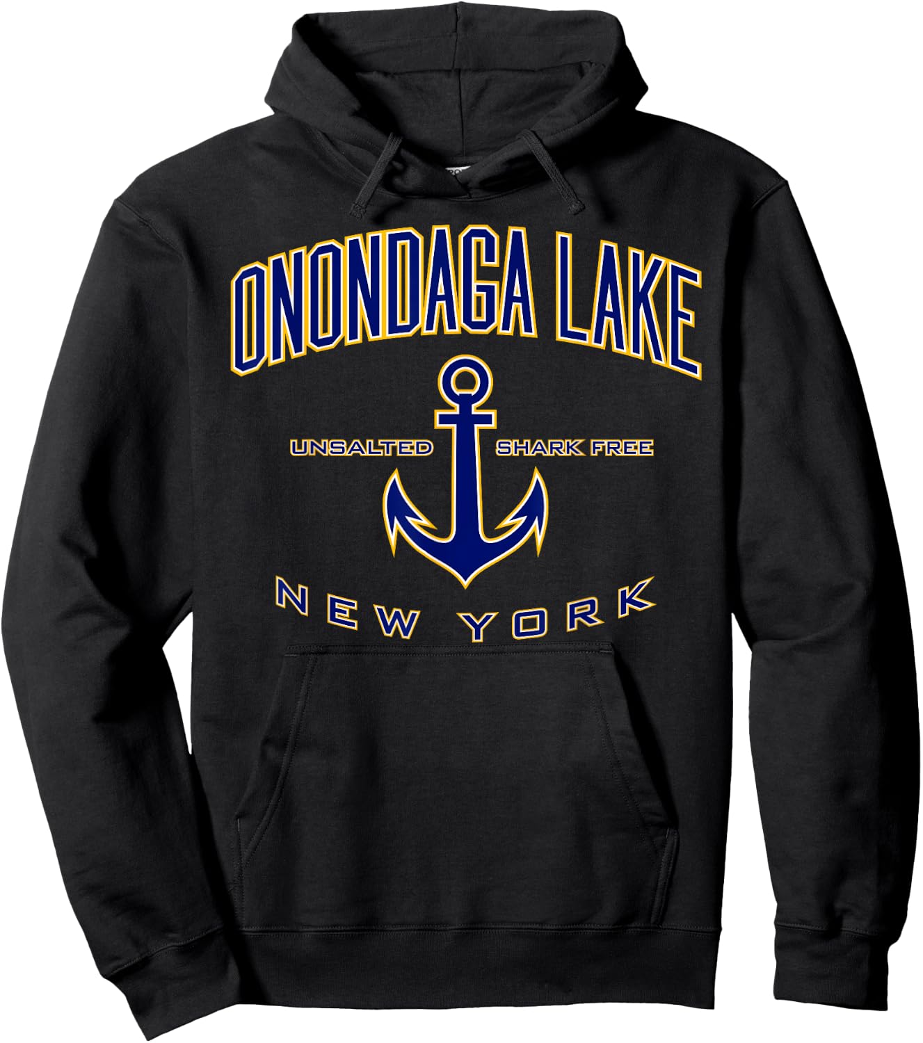 Onondaga Lake NY Hoodie - Hoodie | Black