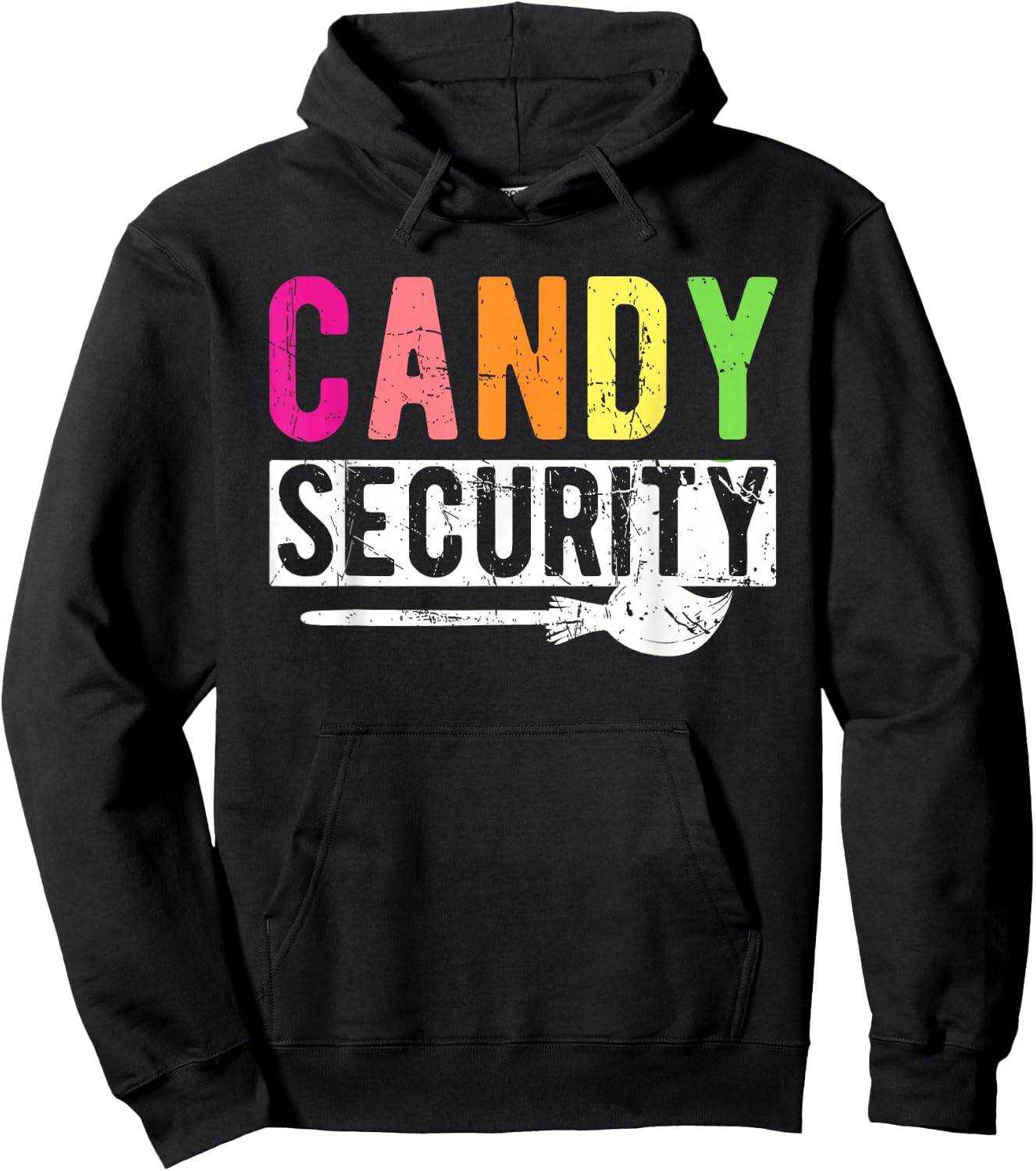 Candy Security Halloween Candy Security Hoodie - Hoodie | Black