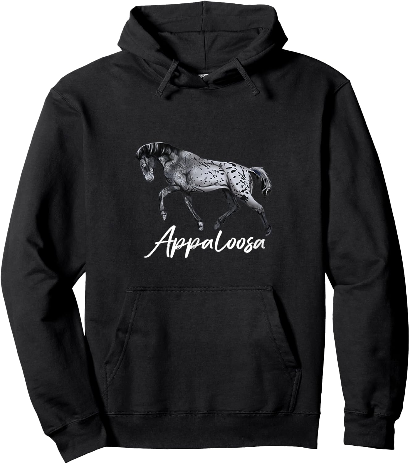 Beautiful Appaloosa Horse - Horse Breeding Lover Gift Hoodie - Hoodie | Black